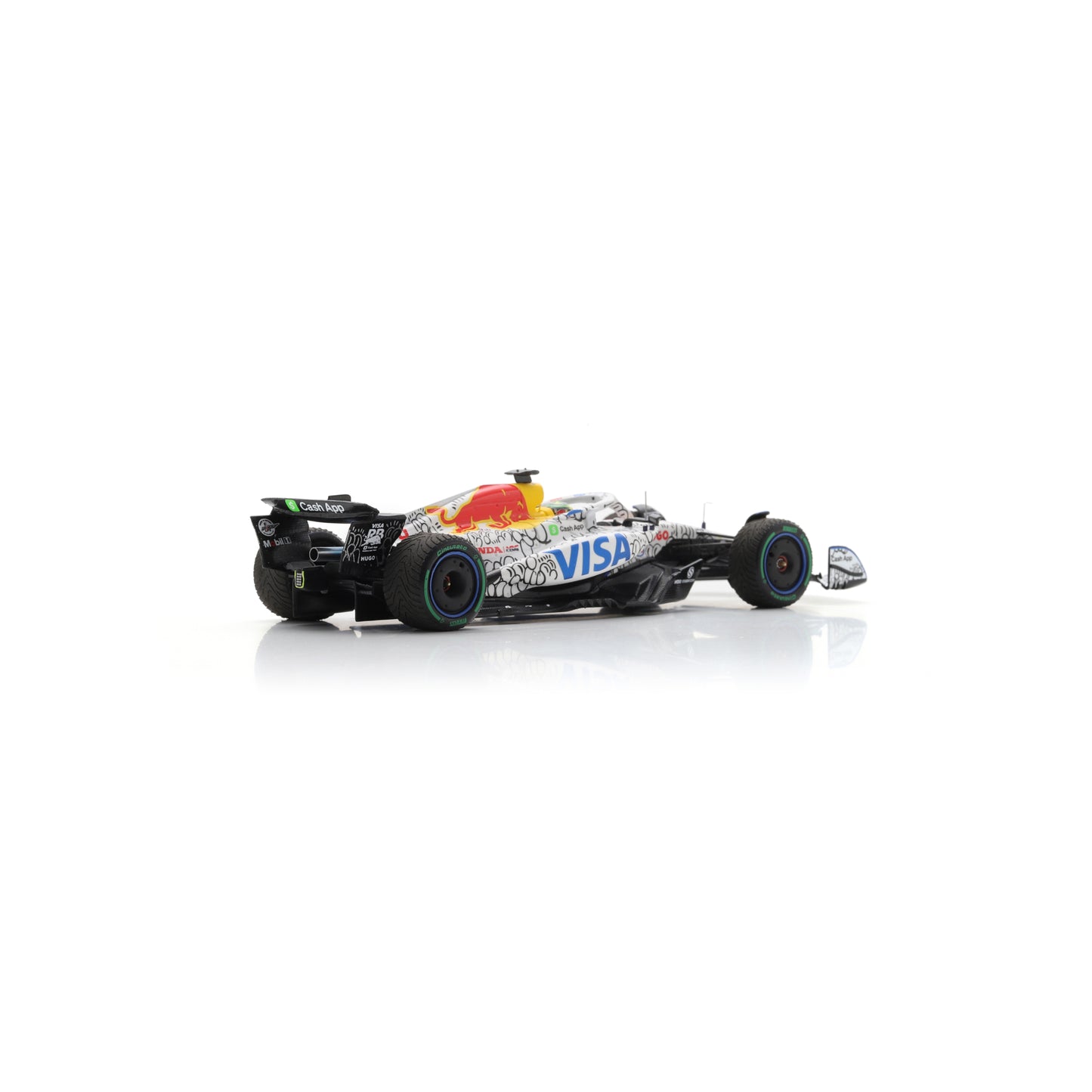 Spark S9599 1:43 - Racing Bulls VCARB 02 No.6 Visa Cash App Racing Bulls Formula One Team British GP 2025 Isack Hadjar