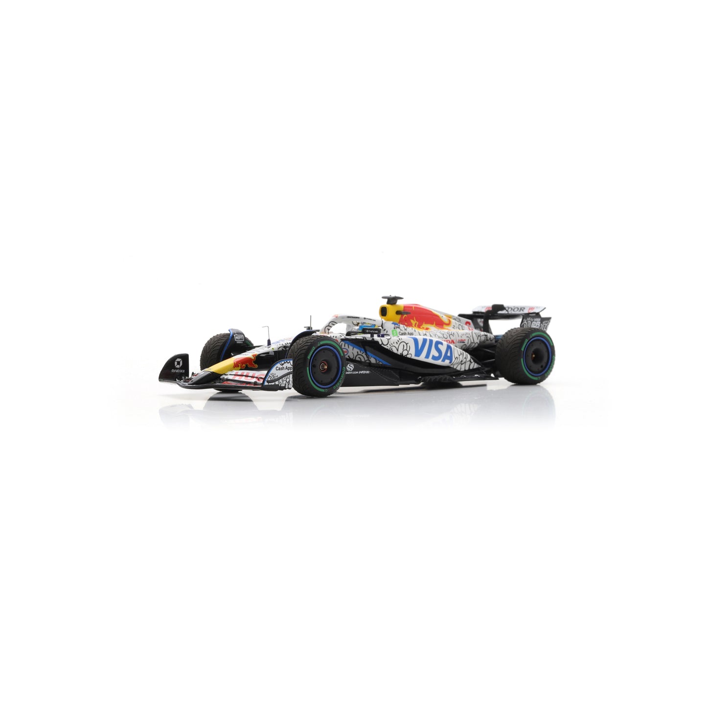 Spark S9599 1:43 - Racing Bulls VCARB 02 No.6 Visa Cash App Racing Bulls Formula One Team British GP 2025 Isack Hadjar