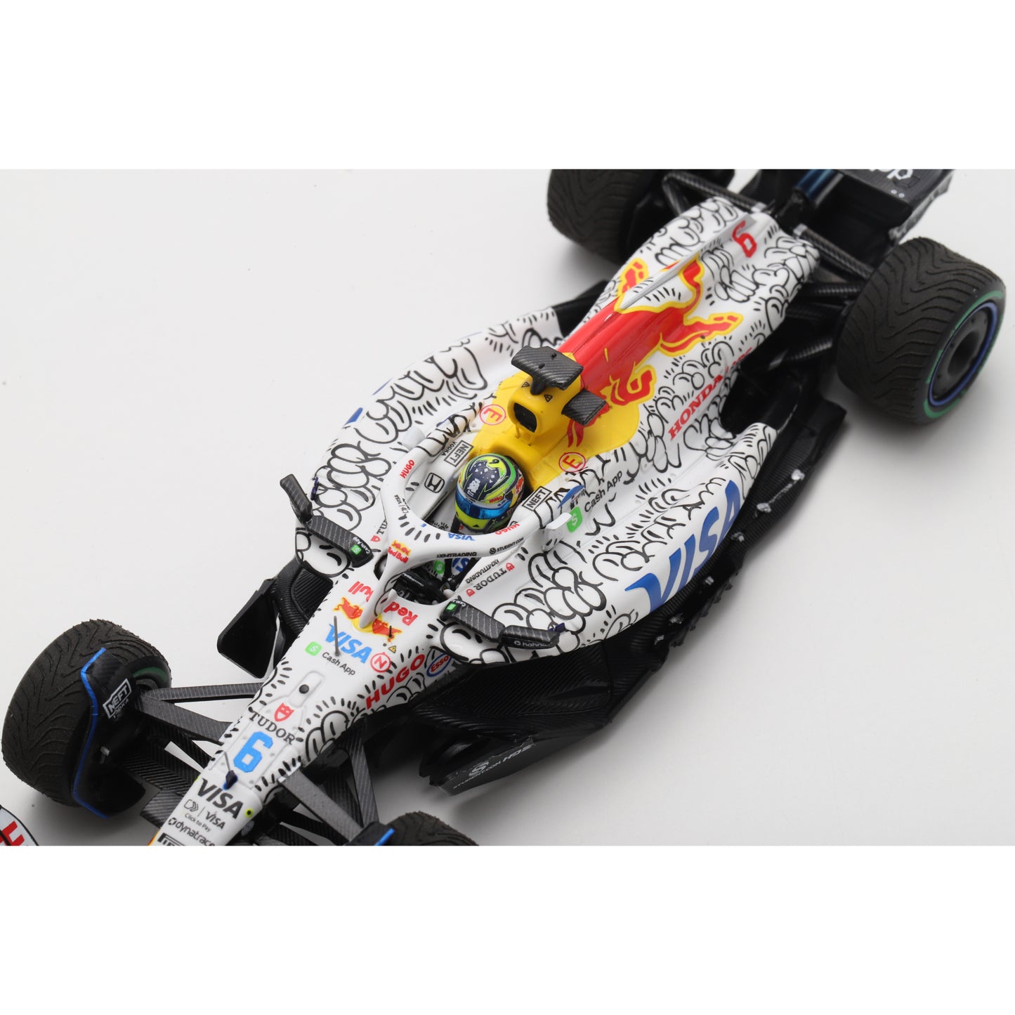 Spark S9599 1:43 - Racing Bulls VCARB 02 No.6 Visa Cash App Racing Bulls Formula One Team British GP 2025 Isack Hadjar