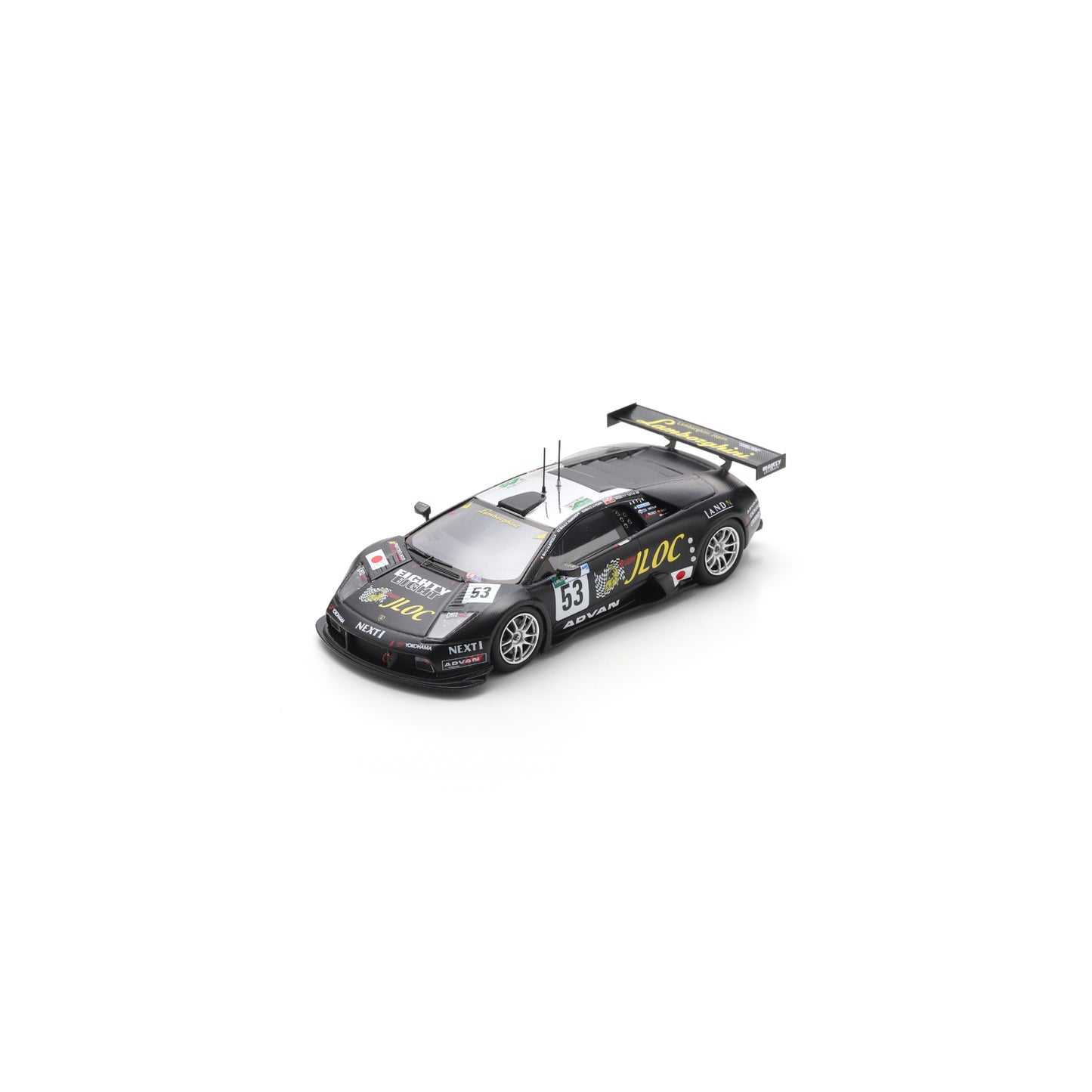 Spark S9601 1:43 - LAMBORGHINI Murcielago R-GT LM N°53 JLOC ISAO NORITAKE Le Mans 24H 2007 M. Apicella - A. Yogo - K. Yamanishi