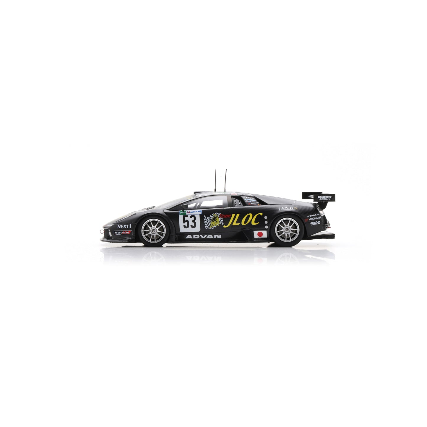 Spark S9601 1:43 - LAMBORGHINI Murcielago R-GT LM N°53 JLOC ISAO NORITAKE Le Mans 24H 2007 M. Apicella - A. Yogo - K. Yamanishi