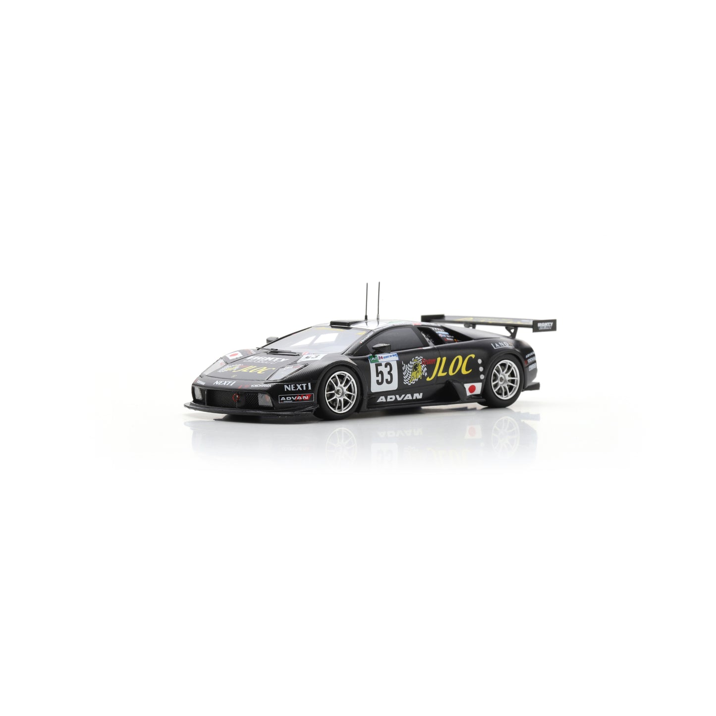 Spark S9601 1:43 - LAMBORGHINI Murcielago R-GT LM N°53 JLOC ISAO NORITAKE Le Mans 24H 2007 M. Apicella - A. Yogo - K. Yamanishi