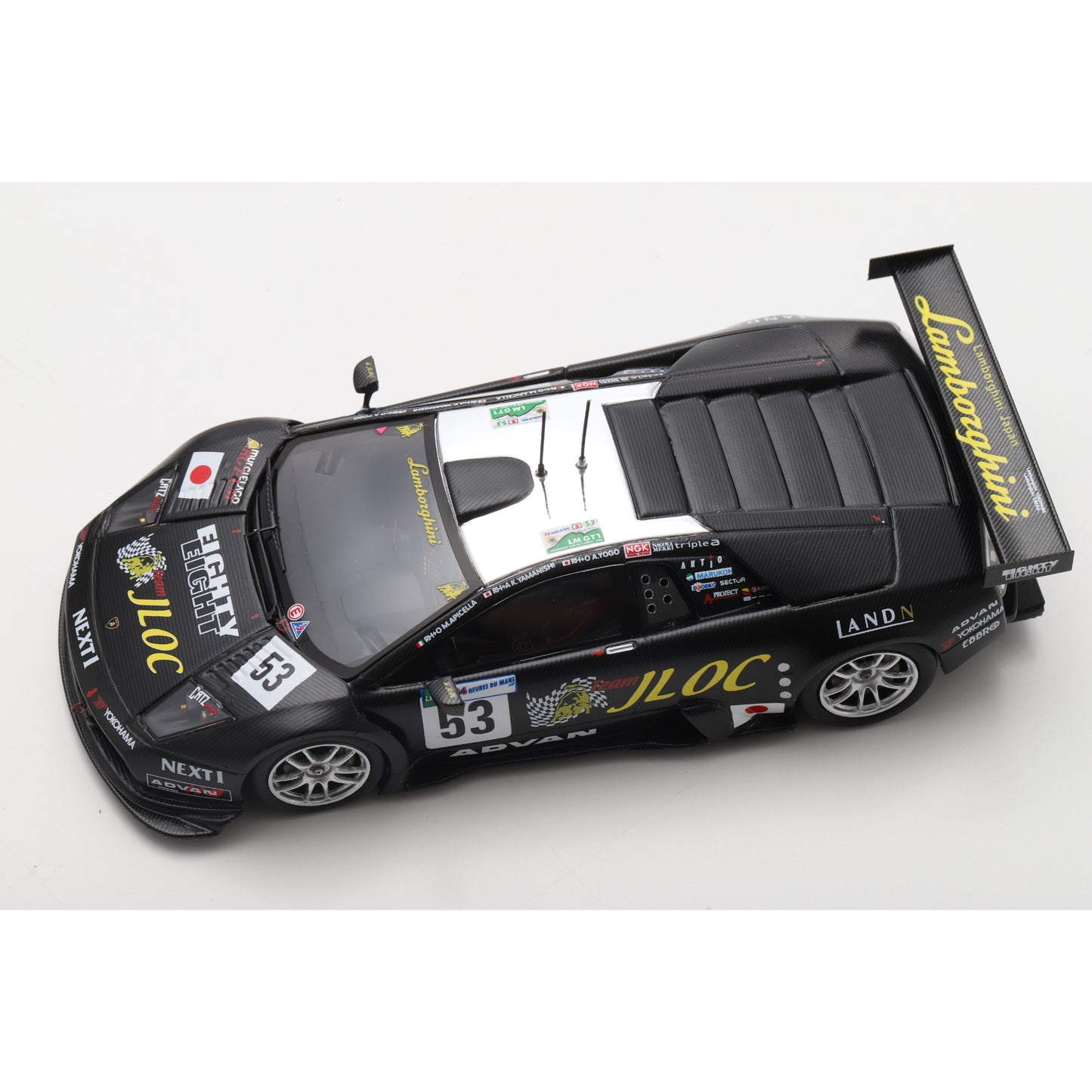 Spark S9601 1:43 - LAMBORGHINI Murcielago R-GT LM N°53 JLOC ISAO NORITAKE Le Mans 24H 2007 M. Apicella - A. Yogo - K. Yamanishi