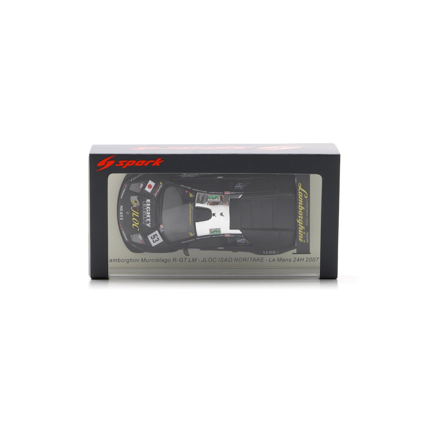 Spark S9601 1:43 - LAMBORGHINI Murcielago R-GT LM N°53 JLOC ISAO NORITAKE Le Mans 24H 2007 M. Apicella - A. Yogo - K. Yamanishi