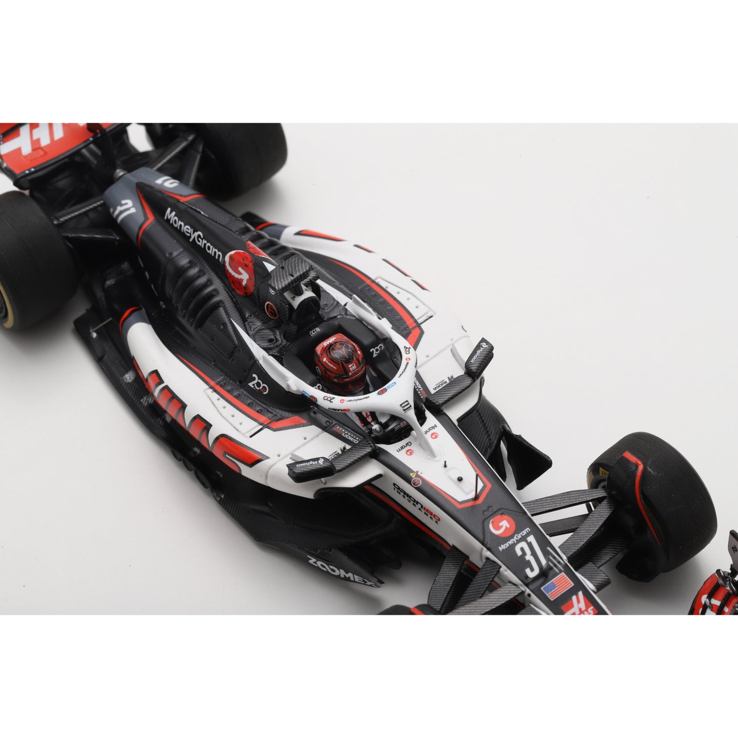 Spark S9619 1:43 - Haas VF-25 No.31 MoneyGram Haas F1 Team Canadian GP 2025 - 200th GP Esteban Ocon