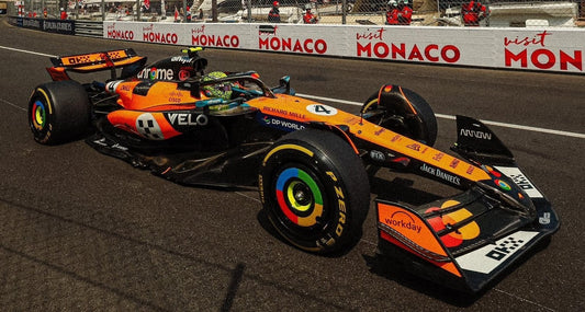PRECOMMANDE - Spark S9622 1:43 - McLaren MCL39 No.4 McLaren Formula 1 Team Winner Monaco GP 2025 Lando Norris