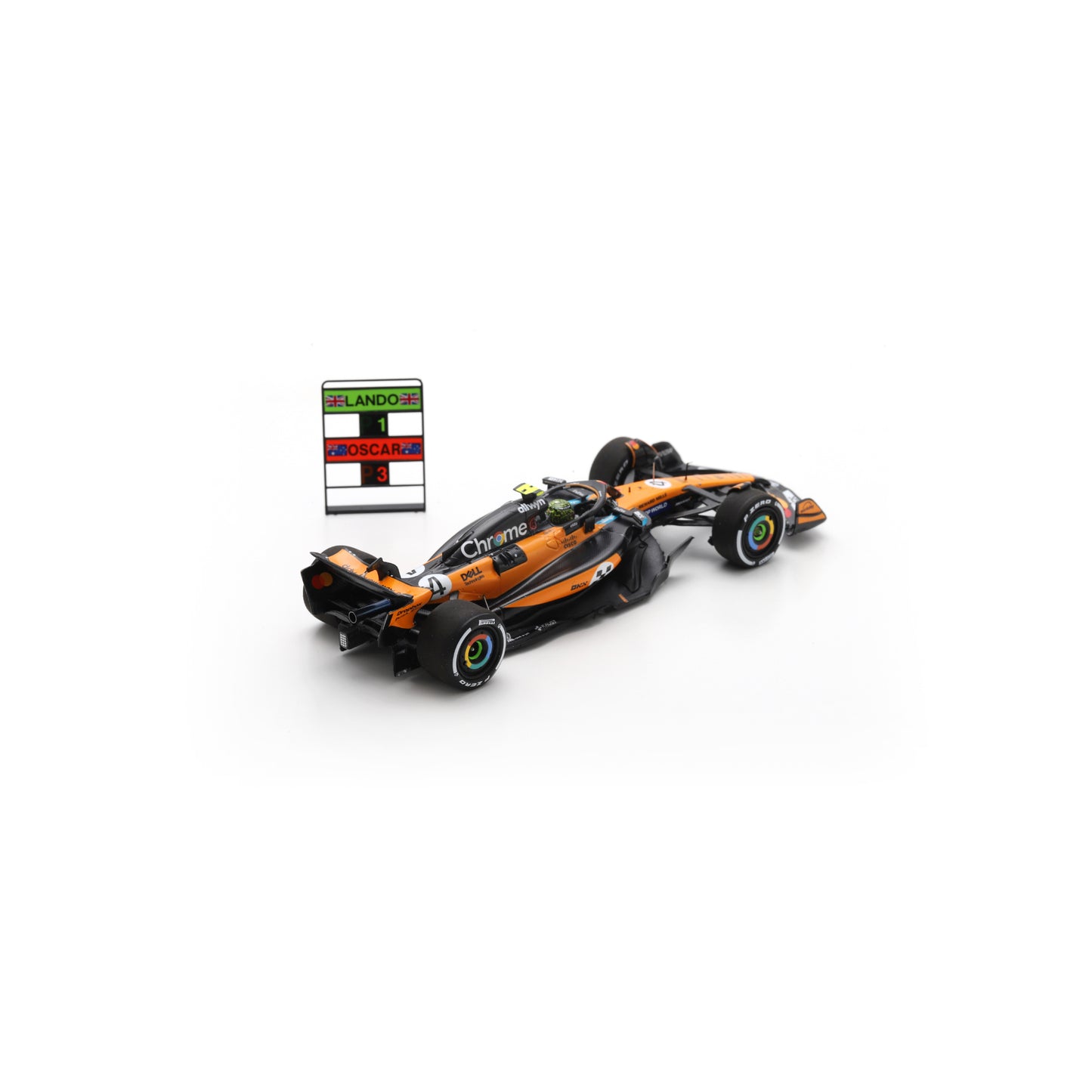 PRE-ORDER - Spark S9622 1:43 - McLaren MCL39 No.4 McLaren Formula 1 Team Winner Monaco GP 2025 Lando Norris