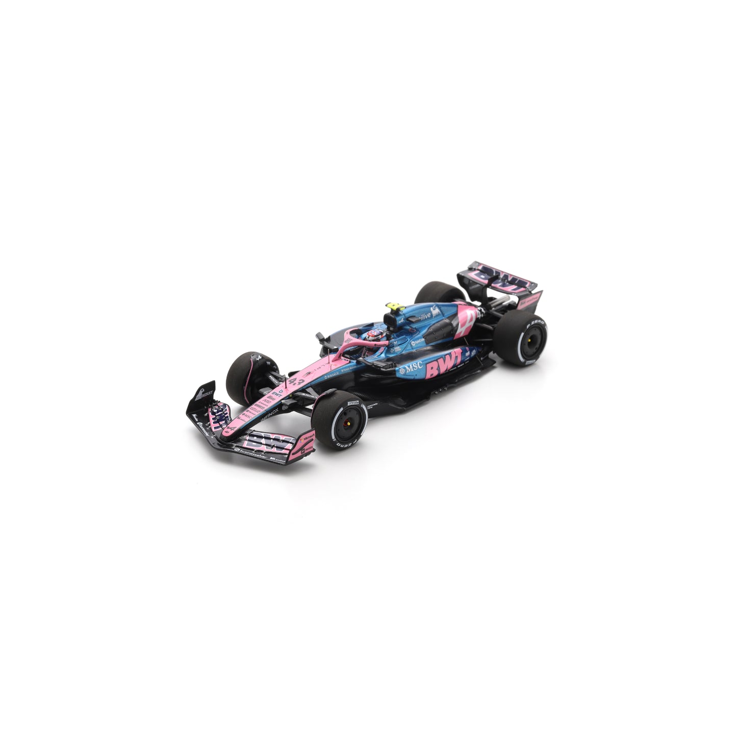 Spark S9625 1:43 - Alpine A525 No.43 BWT Alpine Formula One Team Emilia-Romagna GP 2025 Franco Colapinto