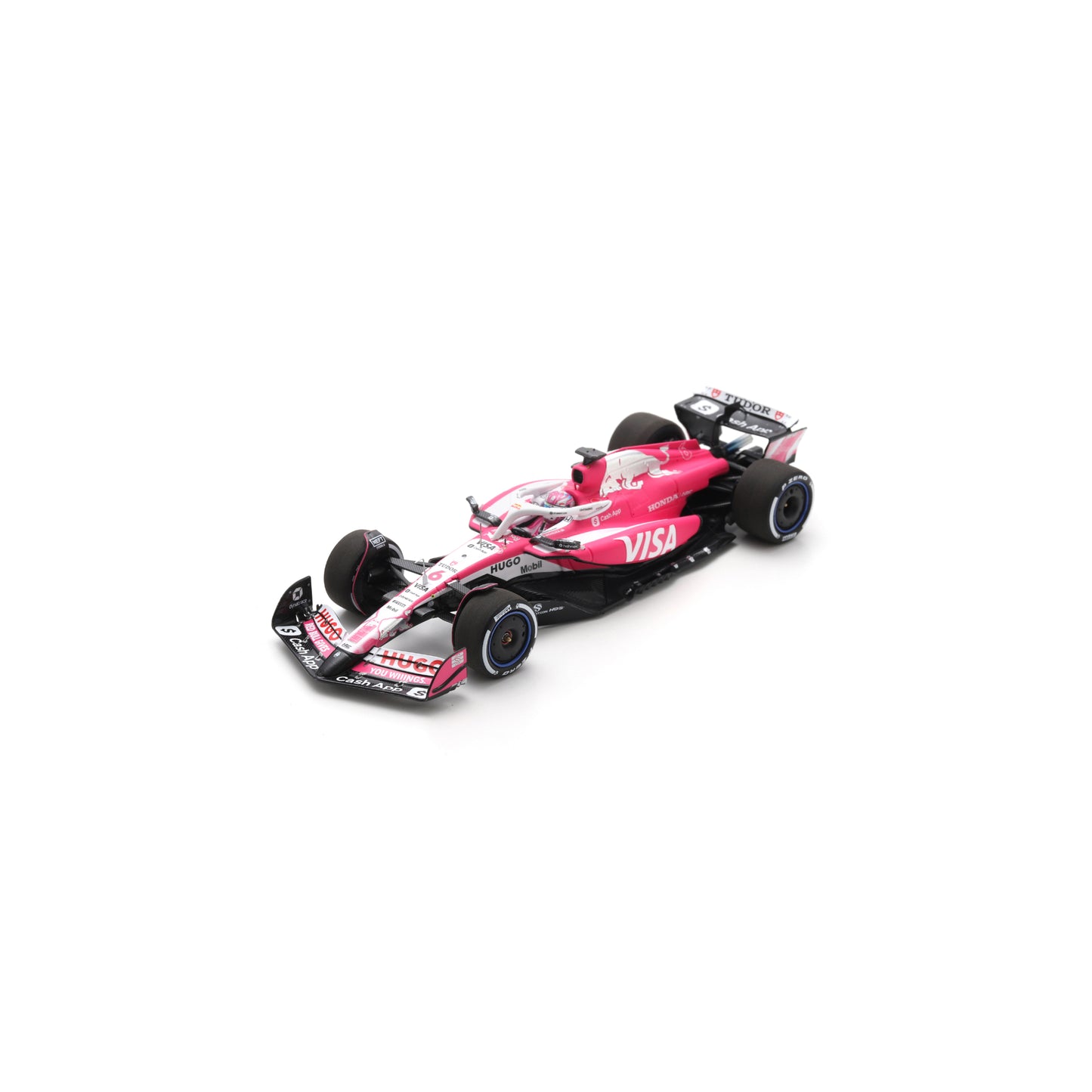 Spark S9628 1:43 - Racing Bulls VCARB 02 No.6 Visa Cash App Racing Bulls Formula One Team Miami GP 2025 Isack Hadjar