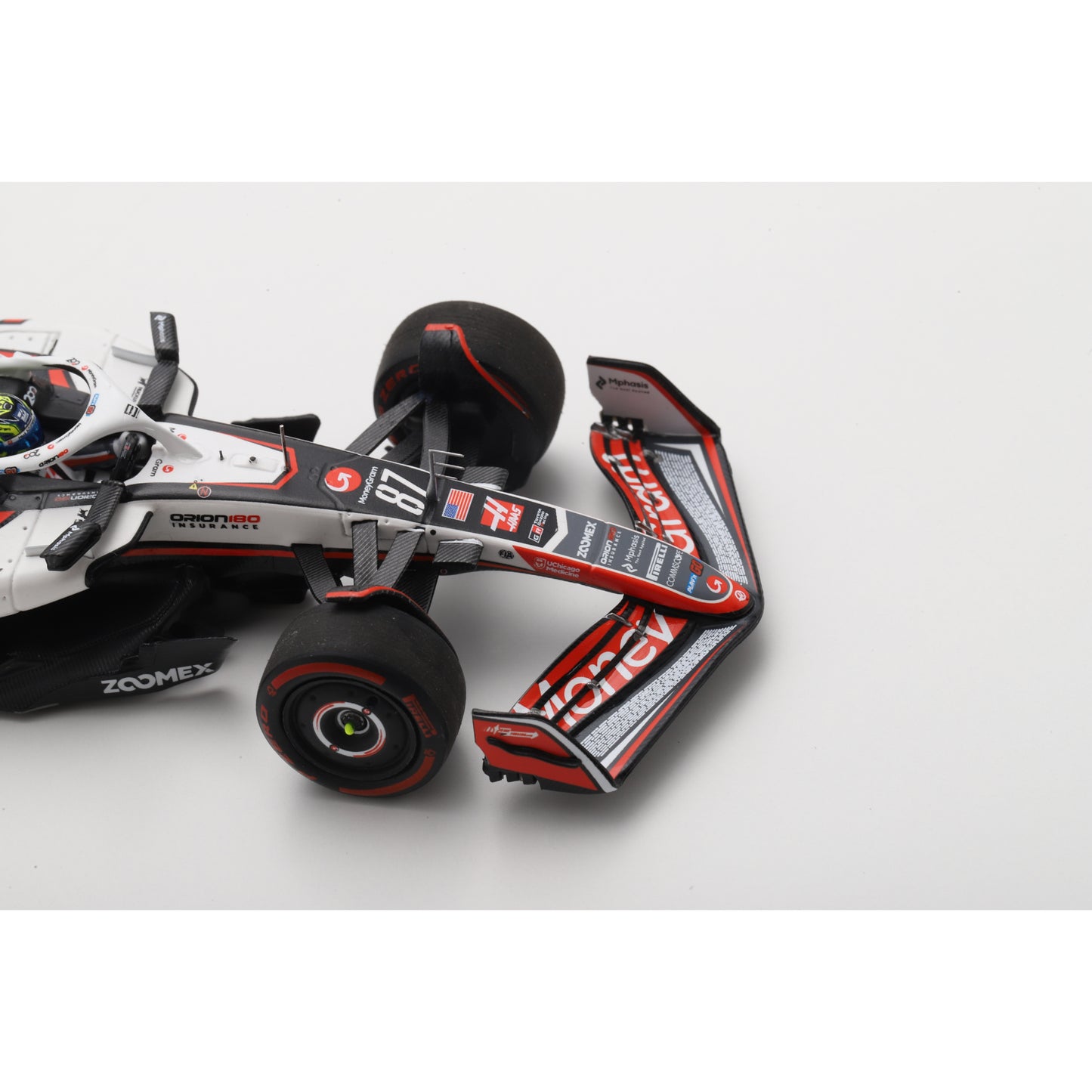 Spark S9629 1:43 - Haas VF-25 No.87 MoneyGram Haas F1 Team Canadian GP 2025 - 200th GP Oliver Bearman