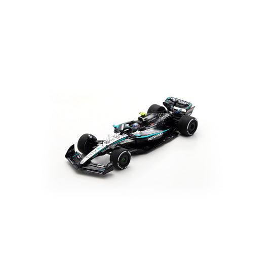 Spark S9632 1:43 - MERCEDES W16 No. 12 MERCEDES-AMG PETRONAS Formula One Team 4th Azerbaijan GP 2025 Kimi Antonelli