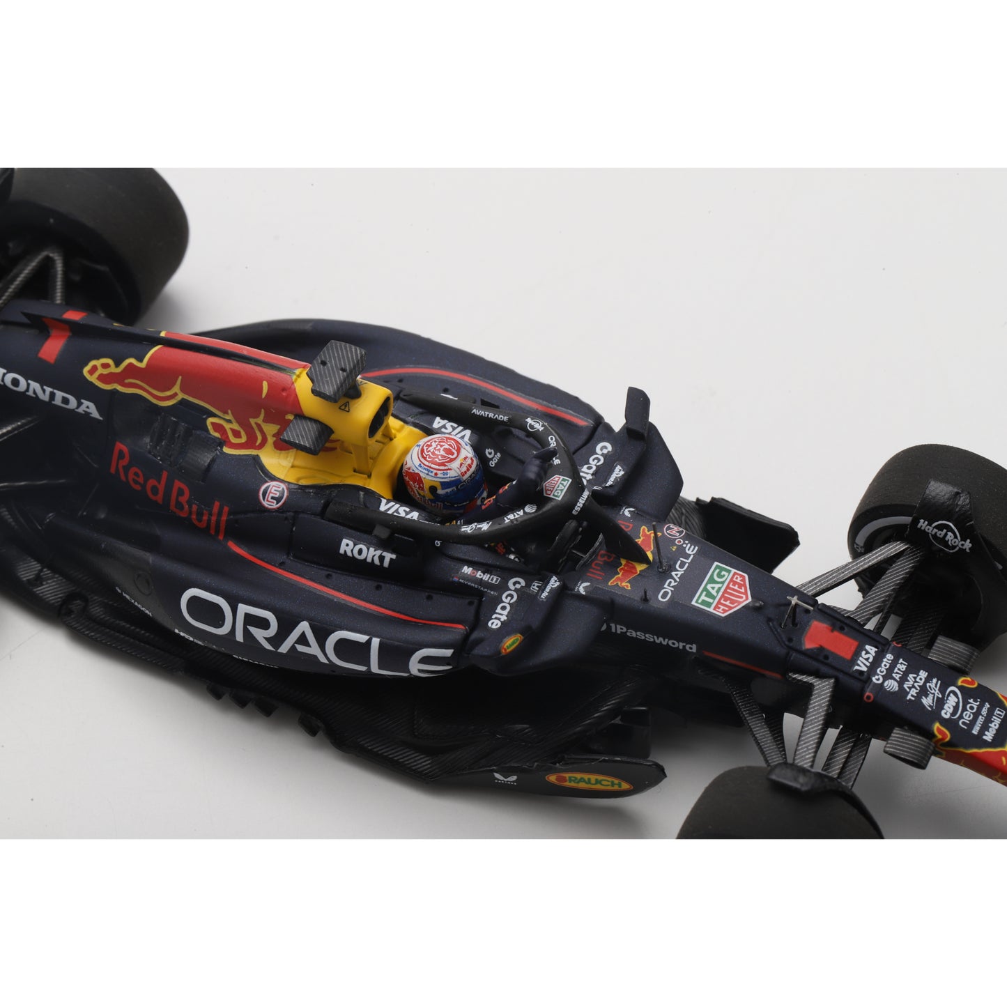 Spark S9636 1:43 - RED BULL Racing RB21 No. 1 Oracle Red Bull Racing Winner Italy GP 2025 Max Verstappen - Oracle 50 Wins (with pit board)