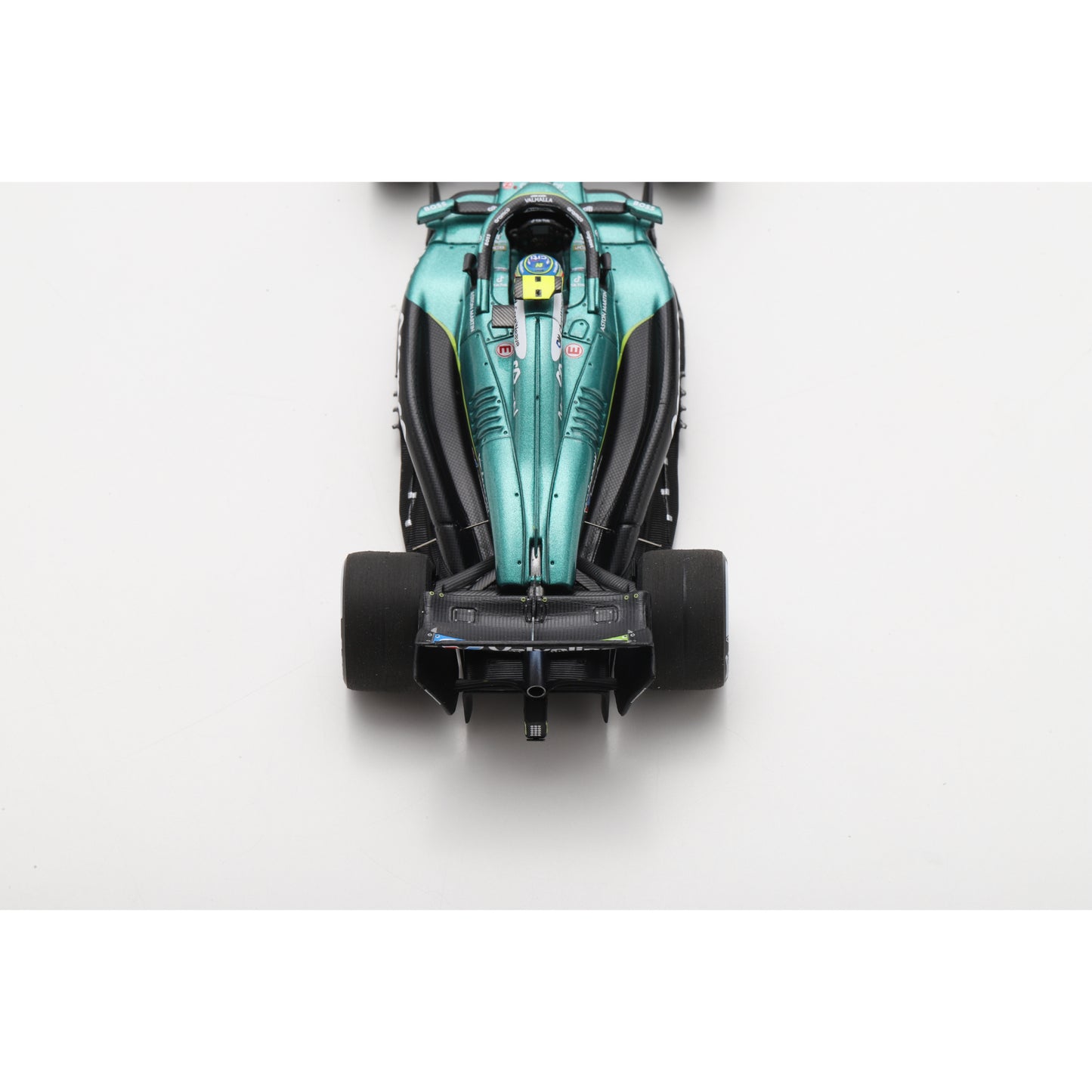 Spark S9639 1:43 - ASTON MARTIN AMR25 N°14 Aston Martin Aramco Formula One Team 5th Hungarian GP 2025 Fernando Alonso