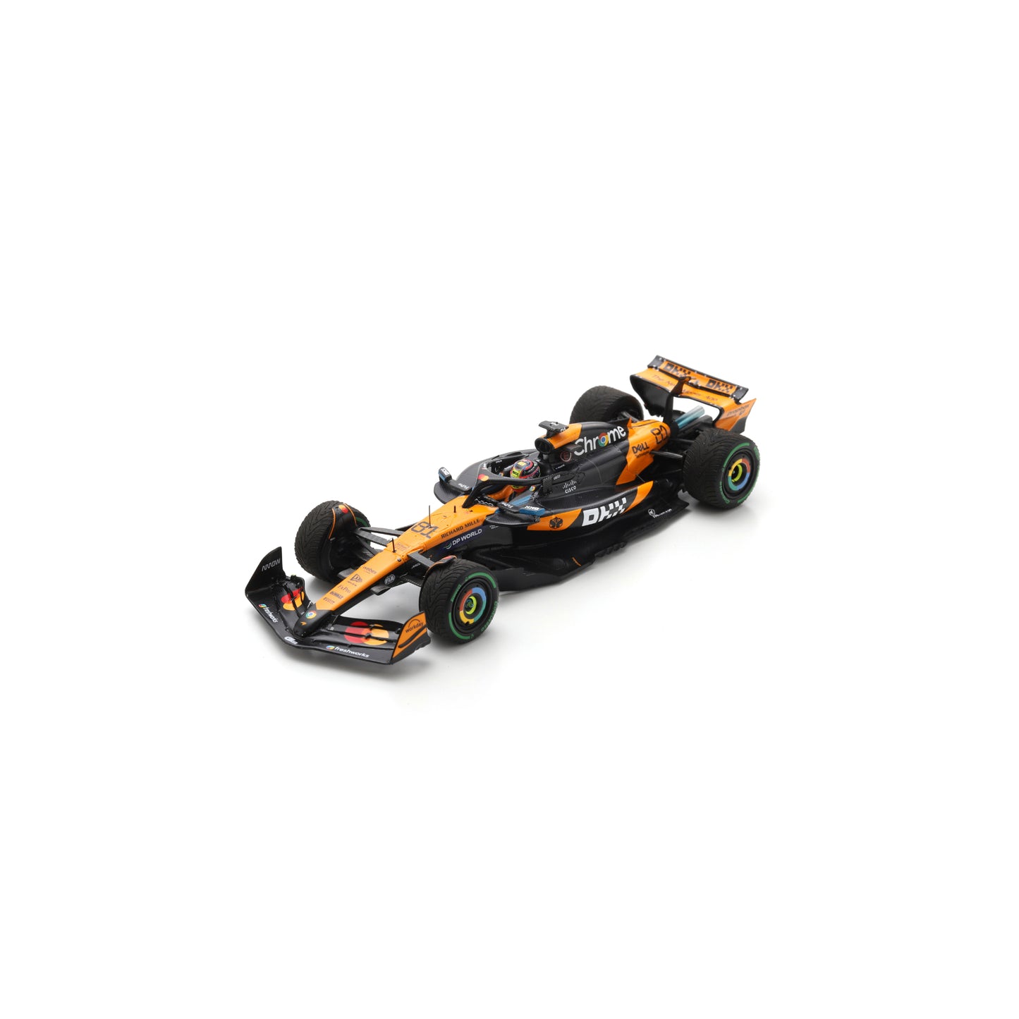 Spark S9641 1:43 - MCLAREN MCL39 N°81 McLaren Formula 1 Team Winner Belgian GP 2025 Oscar Piastri