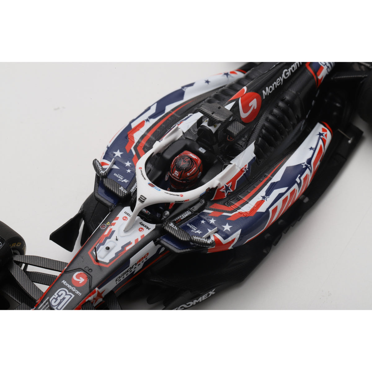 Spark S9646 1:43 - HAAS VF-25 N°31 MoneyGram Haas F1 Team US GP 2025 Esteban Ocon