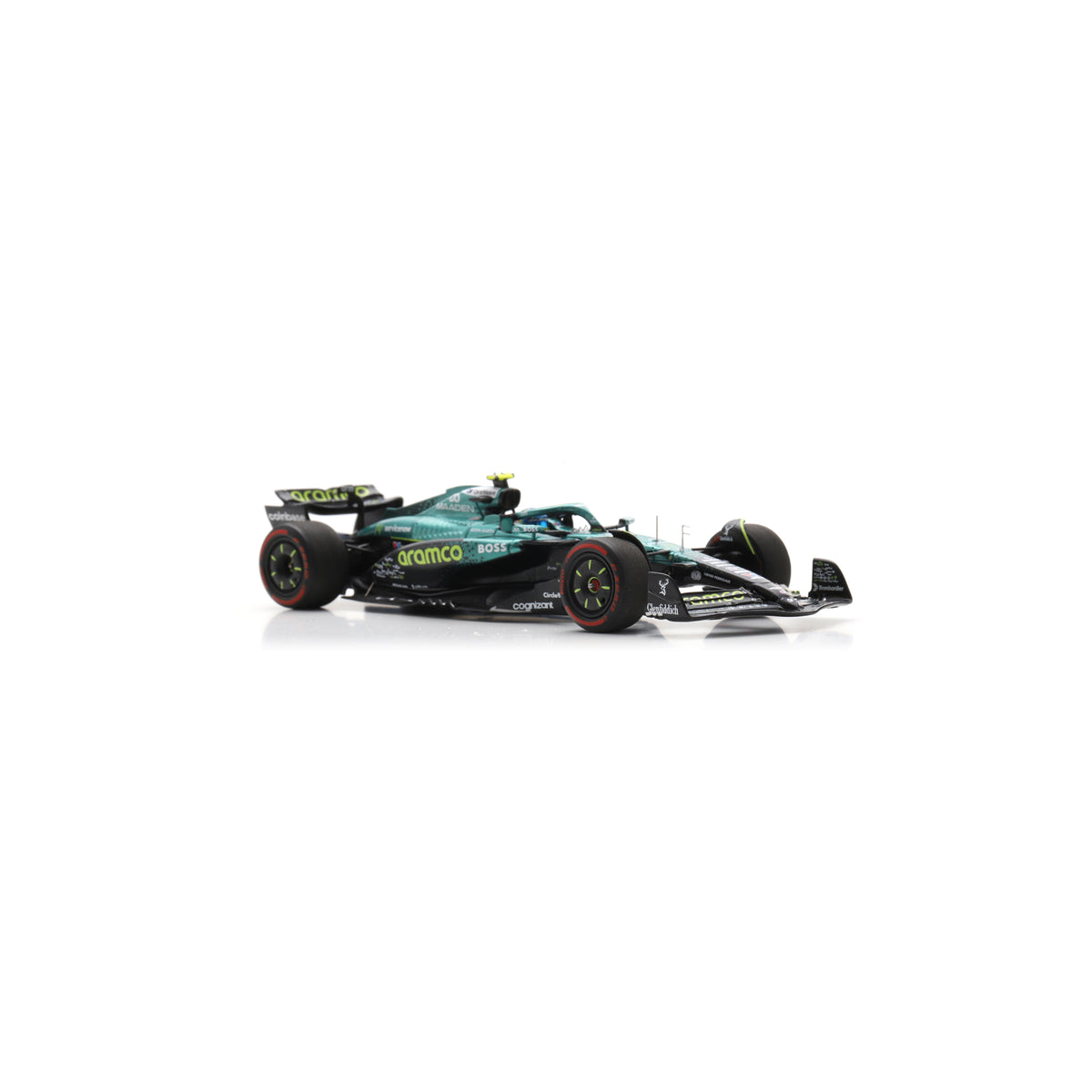 Spark S9648 1:43 - ASTON MARTIN AMR25 N°14 Aston Martin Aramco Formula One Team US GP 2025 Fernando Alonso
