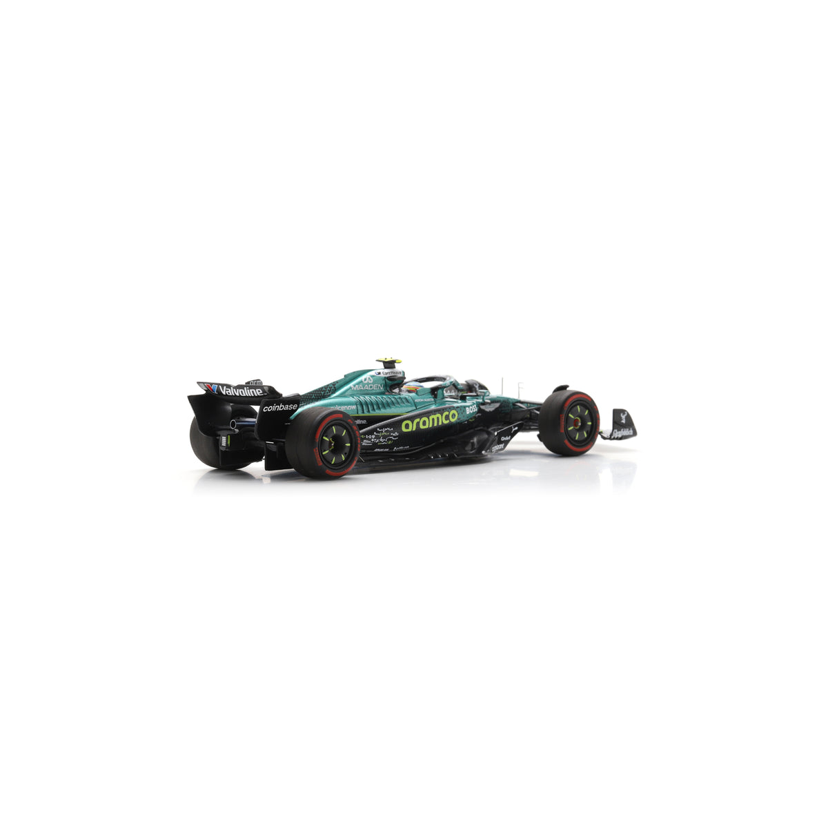 Spark S9648 1:43 - ASTON MARTIN AMR25 N°14 Aston Martin Aramco Formula One Team US GP 2025 Fernando Alonso