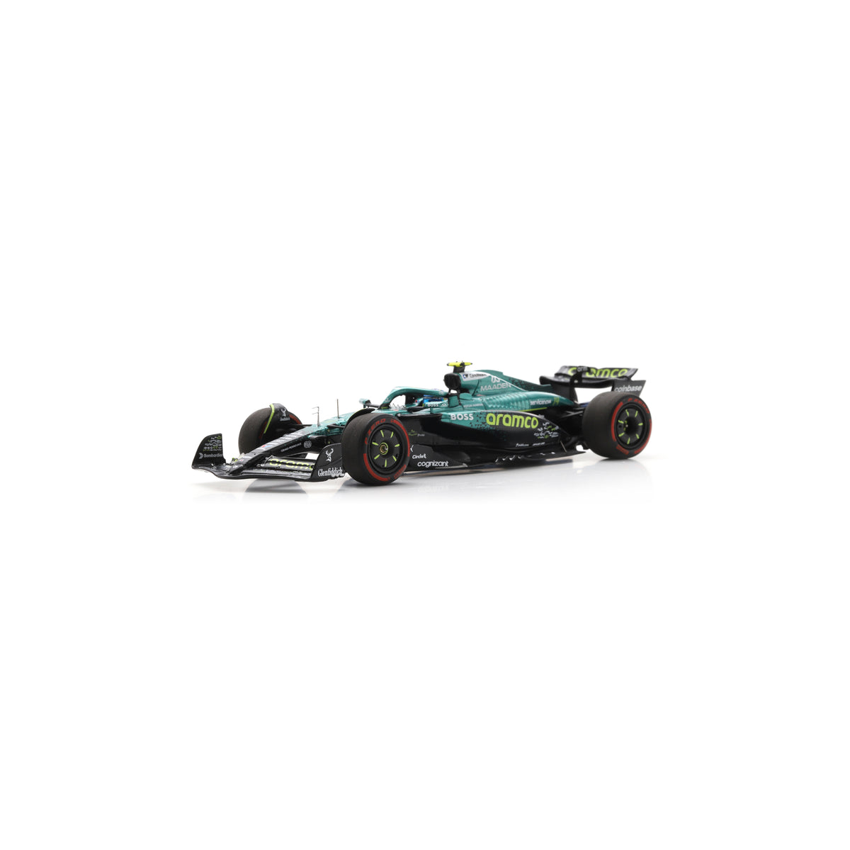 Spark S9648 1:43 - ASTON MARTIN AMR25 N°14 Aston Martin Aramco Formula One Team US GP 2025 Fernando Alonso