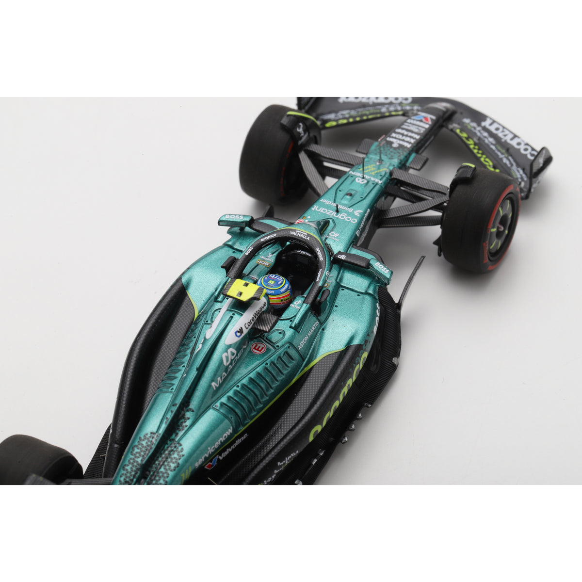 Spark S9648 1:43 - ASTON MARTIN AMR25 N°14 Aston Martin Aramco Formula One Team US GP 2025 Fernando Alonso