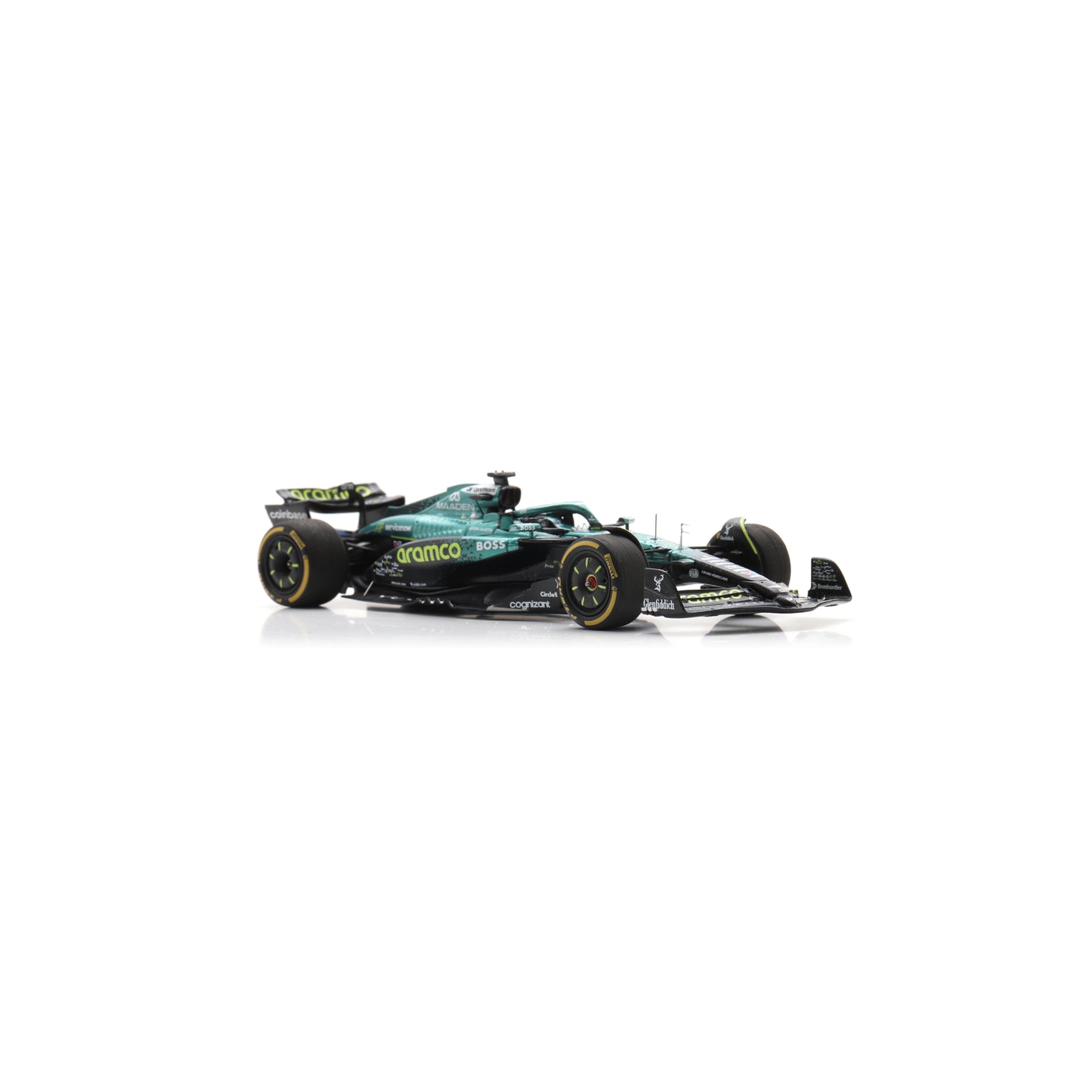 Spark S9649 1:43 - ASTON MARTIN AMR25 N°18 Aston Martin Aramco Formula One Team US GP 2025 Lance Stroll