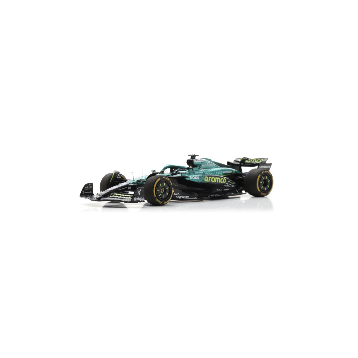 Spark S9649 1:43 - ASTON MARTIN AMR25 N°18 Aston Martin Aramco Formula One Team US GP 2025 Lance Stroll