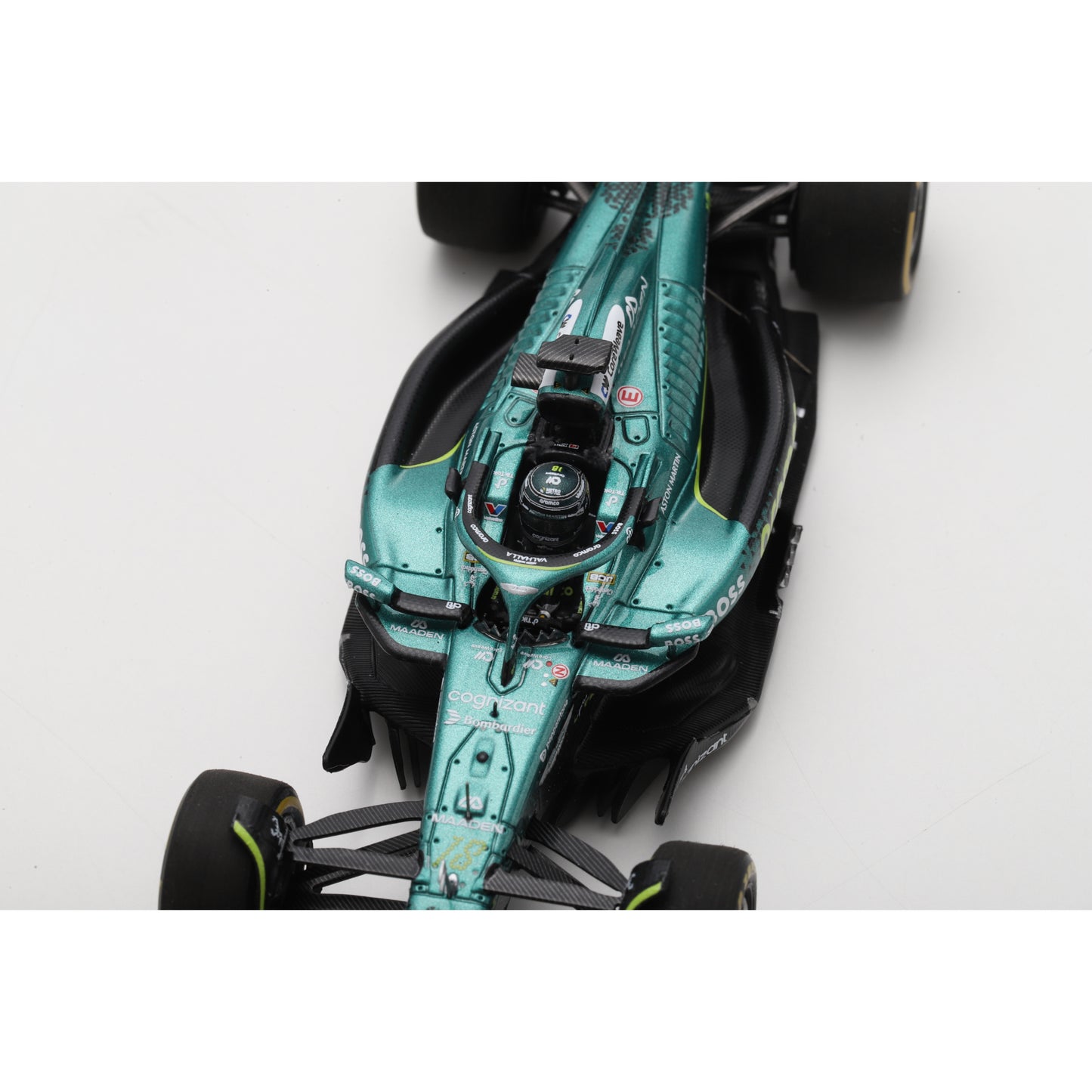 Spark S9649 1:43 - ASTON MARTIN AMR25 N°18 Aston Martin Aramco Formula One Team US GP 2025 Lance Stroll