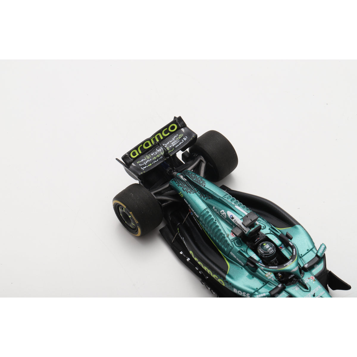 Spark S9649 1:43 - ASTON MARTIN AMR25 N°18 Aston Martin Aramco Formula One Team US GP 2025 Lance Stroll