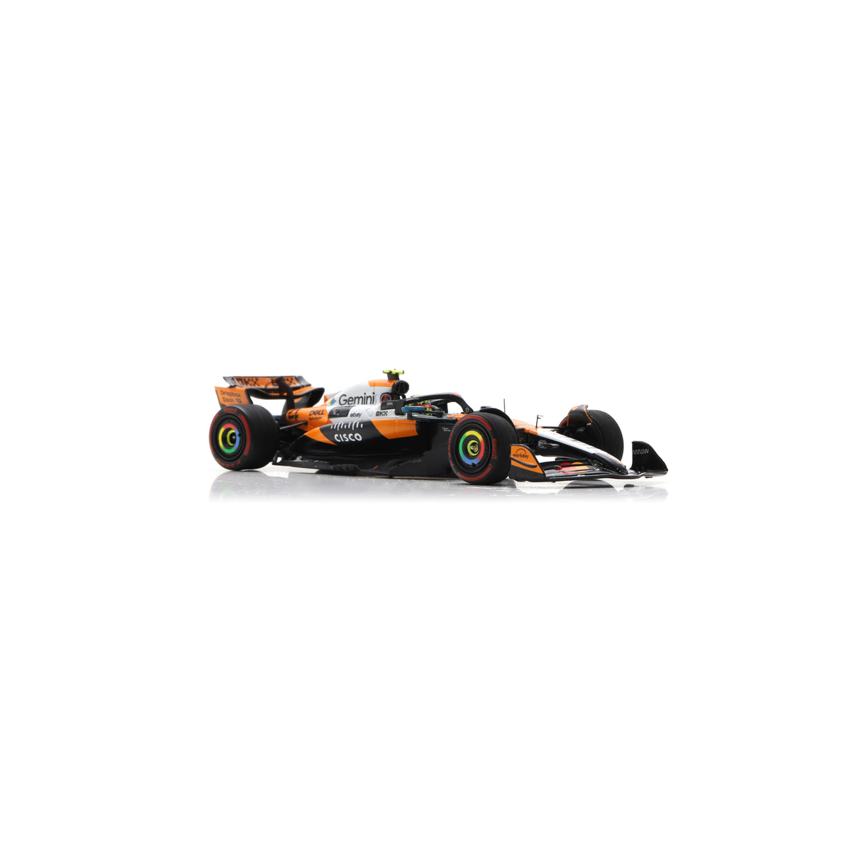 Spark S9665 1:43 - MCLAREN MCL39 N°4 McLaren Formula 1 Team 2nd US GP 2025 Lando Norris