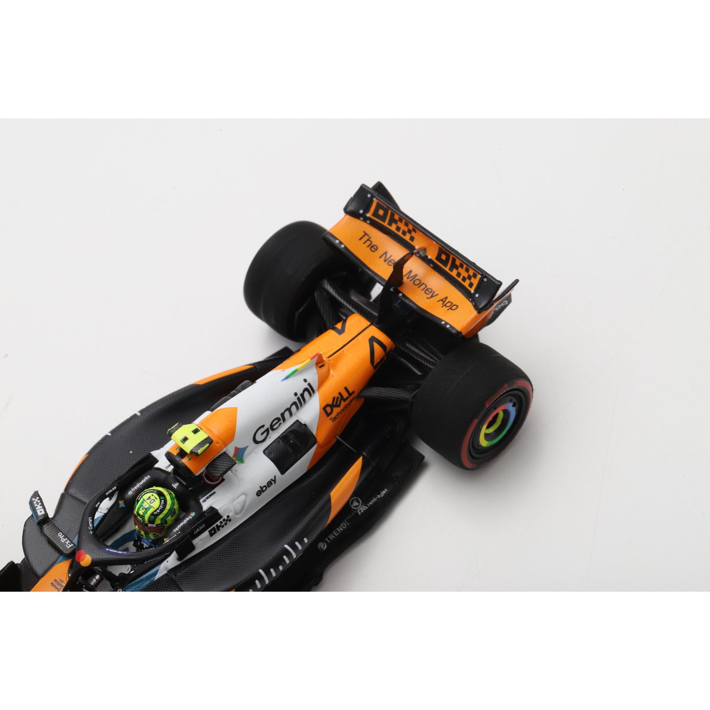 Spark S9665 1:43 - MCLAREN MCL39 N°4 McLaren Formula 1 Team 2nd US GP 2025 Lando Norris