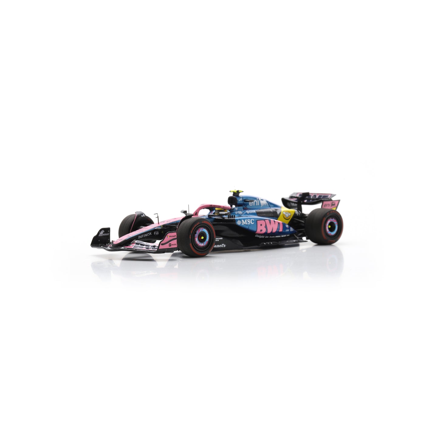 Spark S9667 1:43 - ALPINE A525 N°43 BWT Alpine Formula One Team US GP 2025 Franco Colapinto