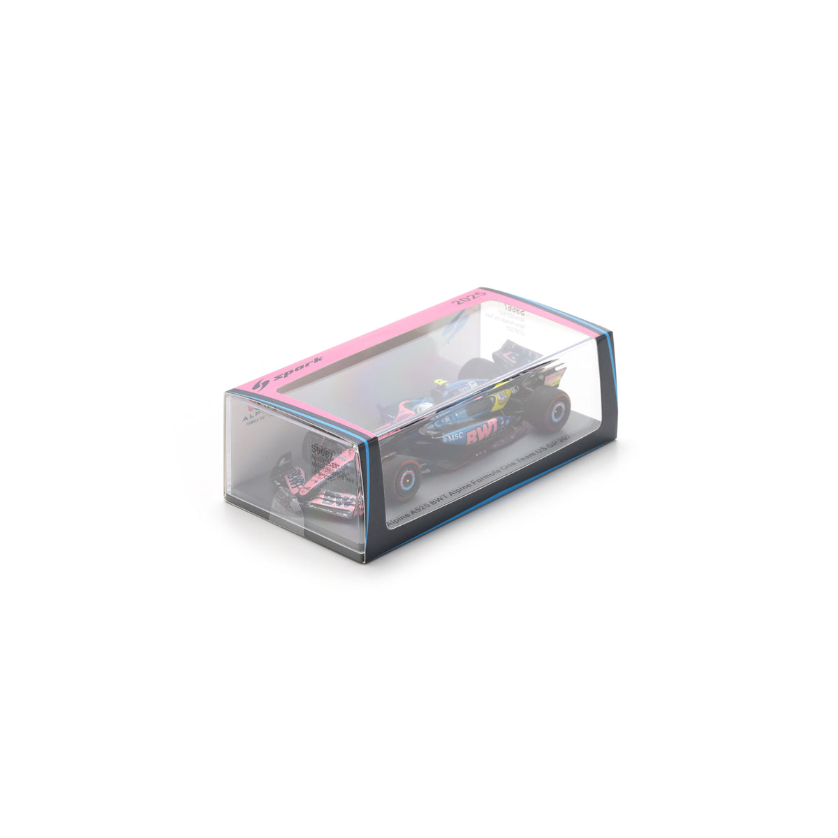 Spark S9667 1:43 - ALPINE A525 N°43 BWT Alpine Formula One Team US GP 2025 Franco Colapinto