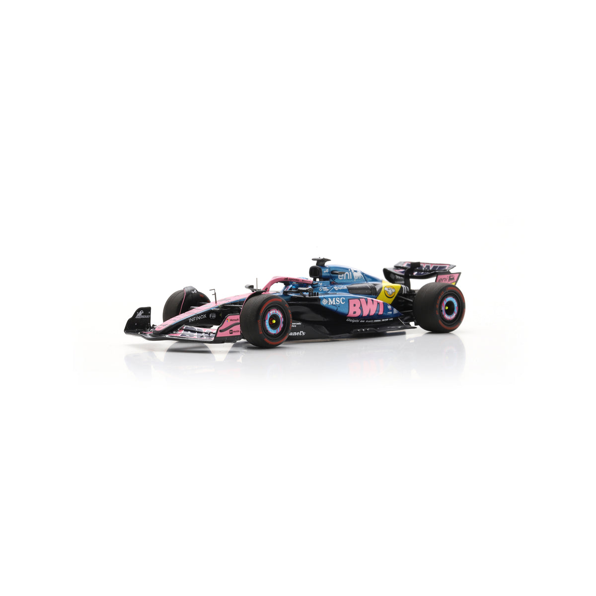 Spark S9668 1:43 - ALPINE A525 N°10 BWT Alpine Formula One Team US GP 2025 Pierre Gasly