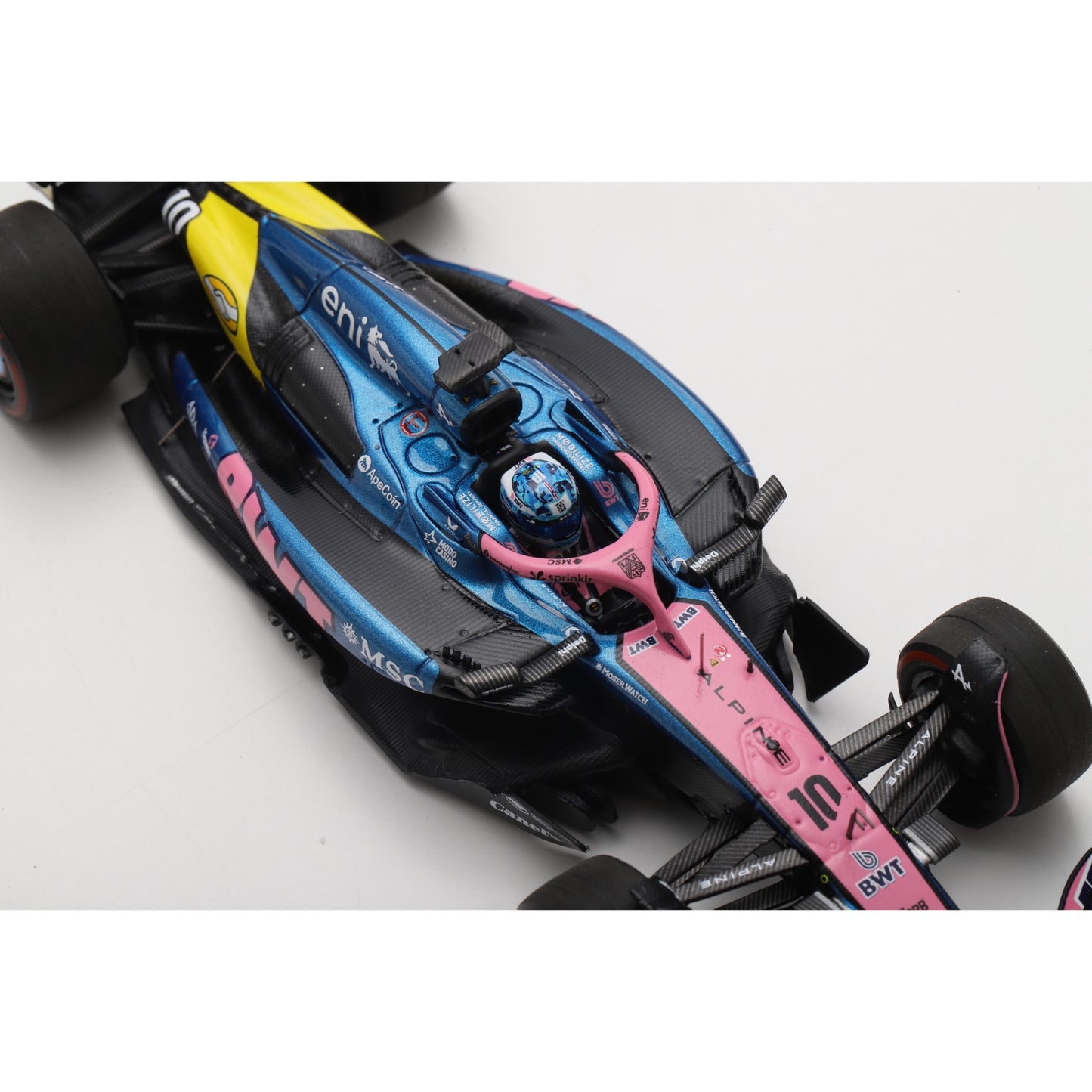 Spark S9668 1:43 - ALPINE A525 N°10 BWT Alpine Formula One Team US GP 2025 Pierre Gasly