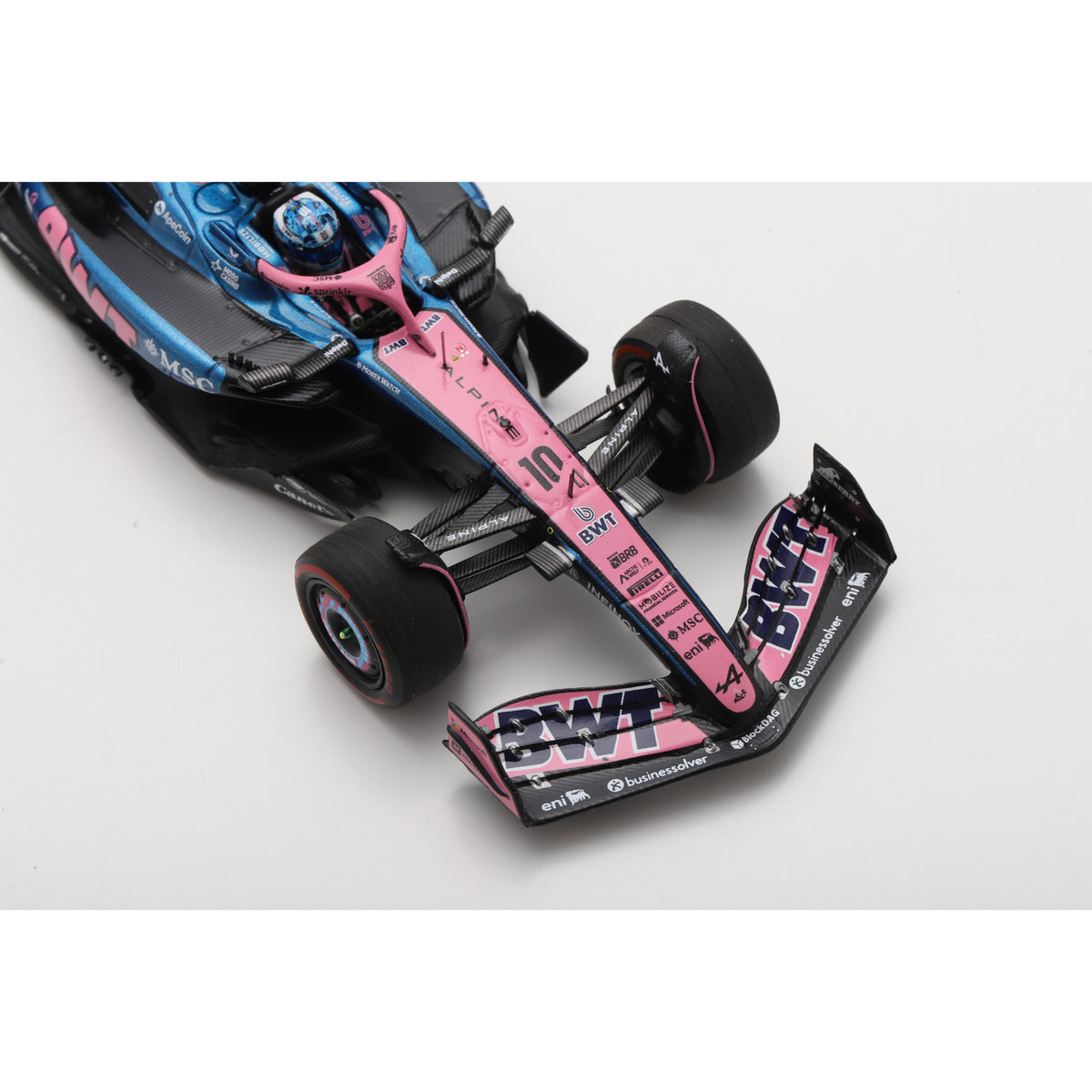Spark S9668 1:43 - ALPINE A525 N°10 BWT Alpine Formula One Team US GP 2025 Pierre Gasly