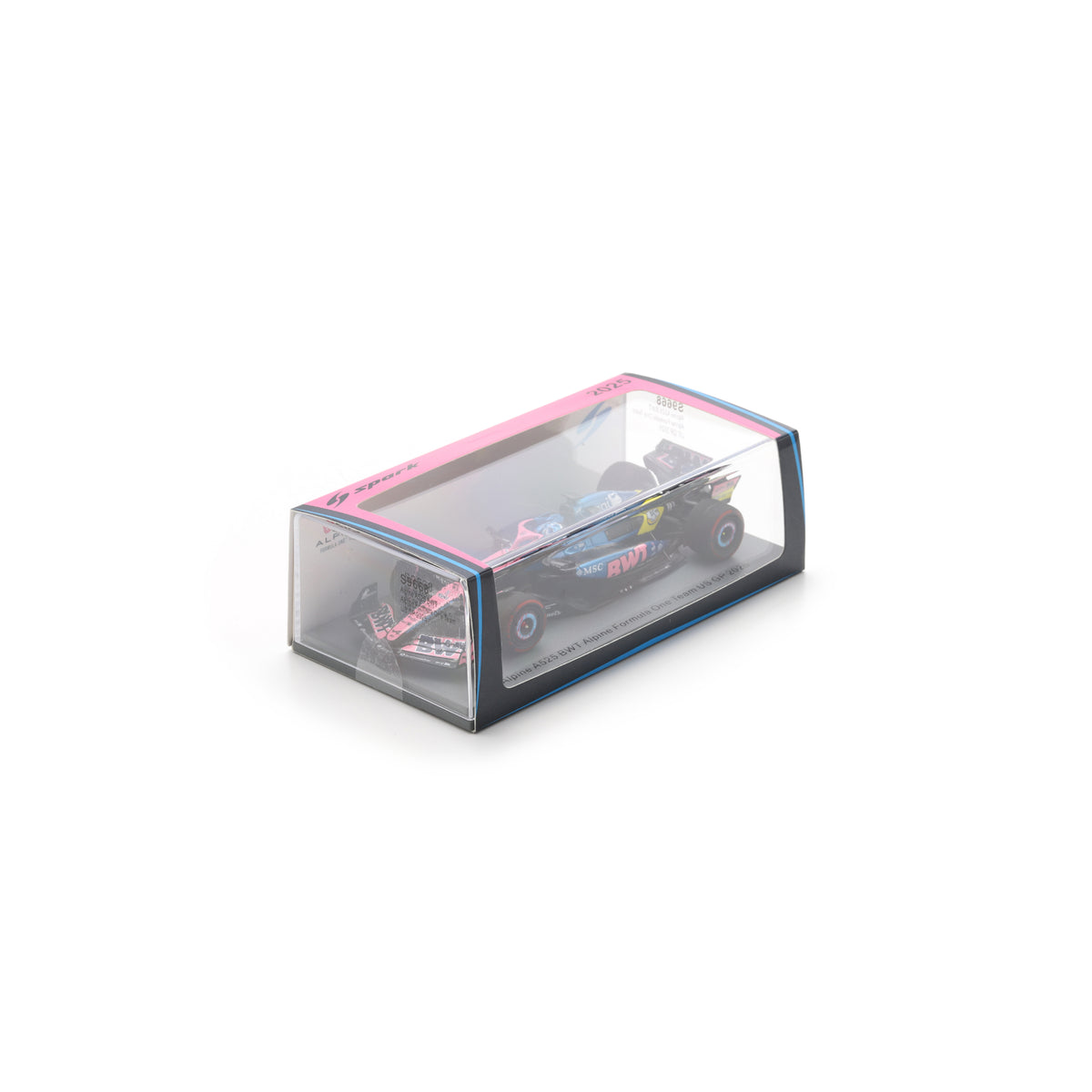 Spark S9668 1:43 - ALPINE A525 N°10 BWT Alpine Formula One Team US GP 2025 Pierre Gasly