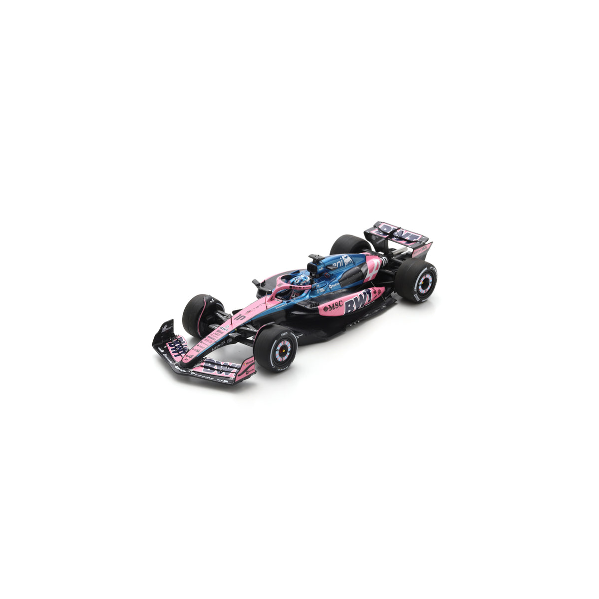 Spark S9673 1:43 - ALPINE A525 N°10 BWT Alpine Formula One Team Las Vegas GP 2025 Pierre Gasly
