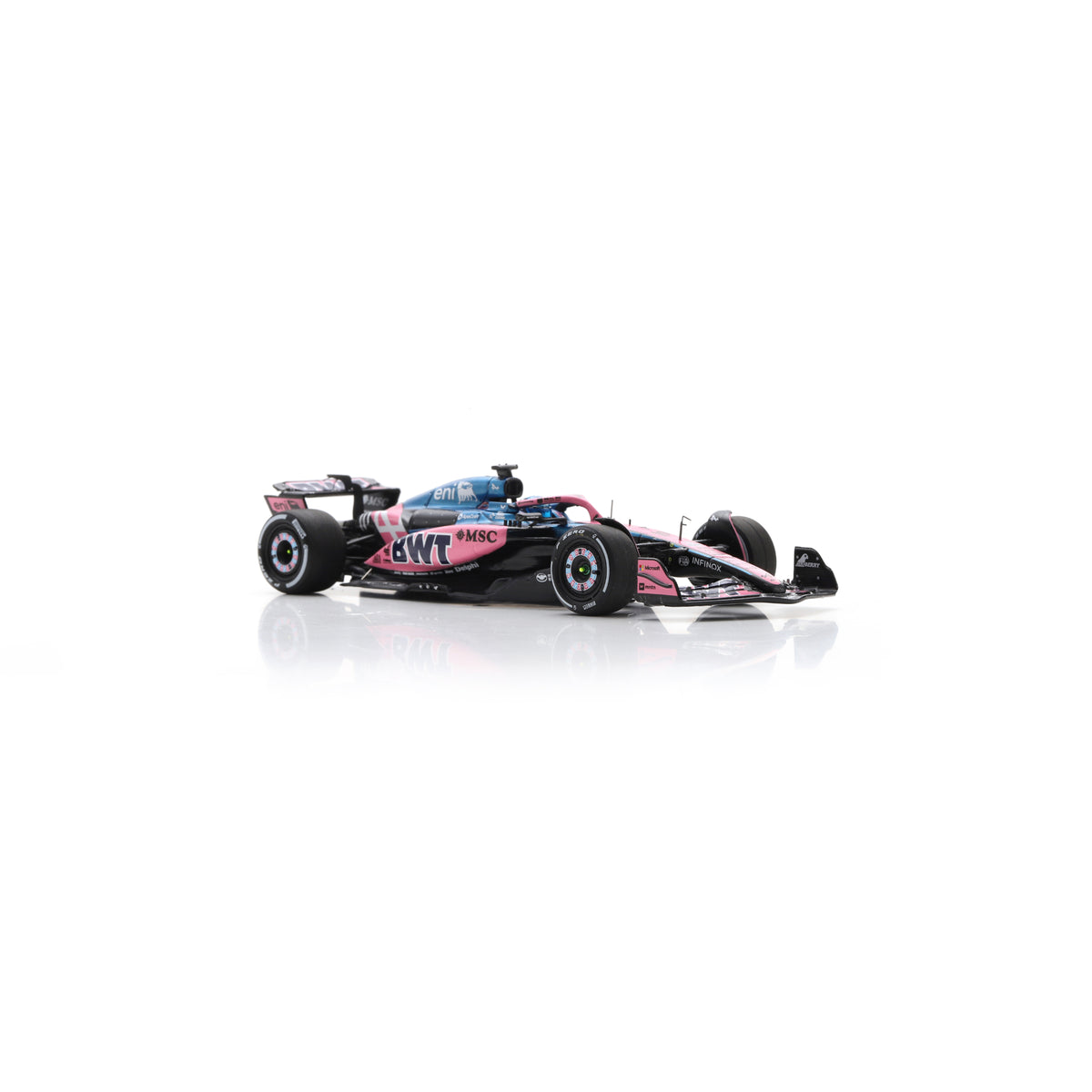 Spark S9673 1:43 - ALPINE A525 N°10 BWT Alpine Formula One Team Las Vegas GP 2025 Pierre Gasly