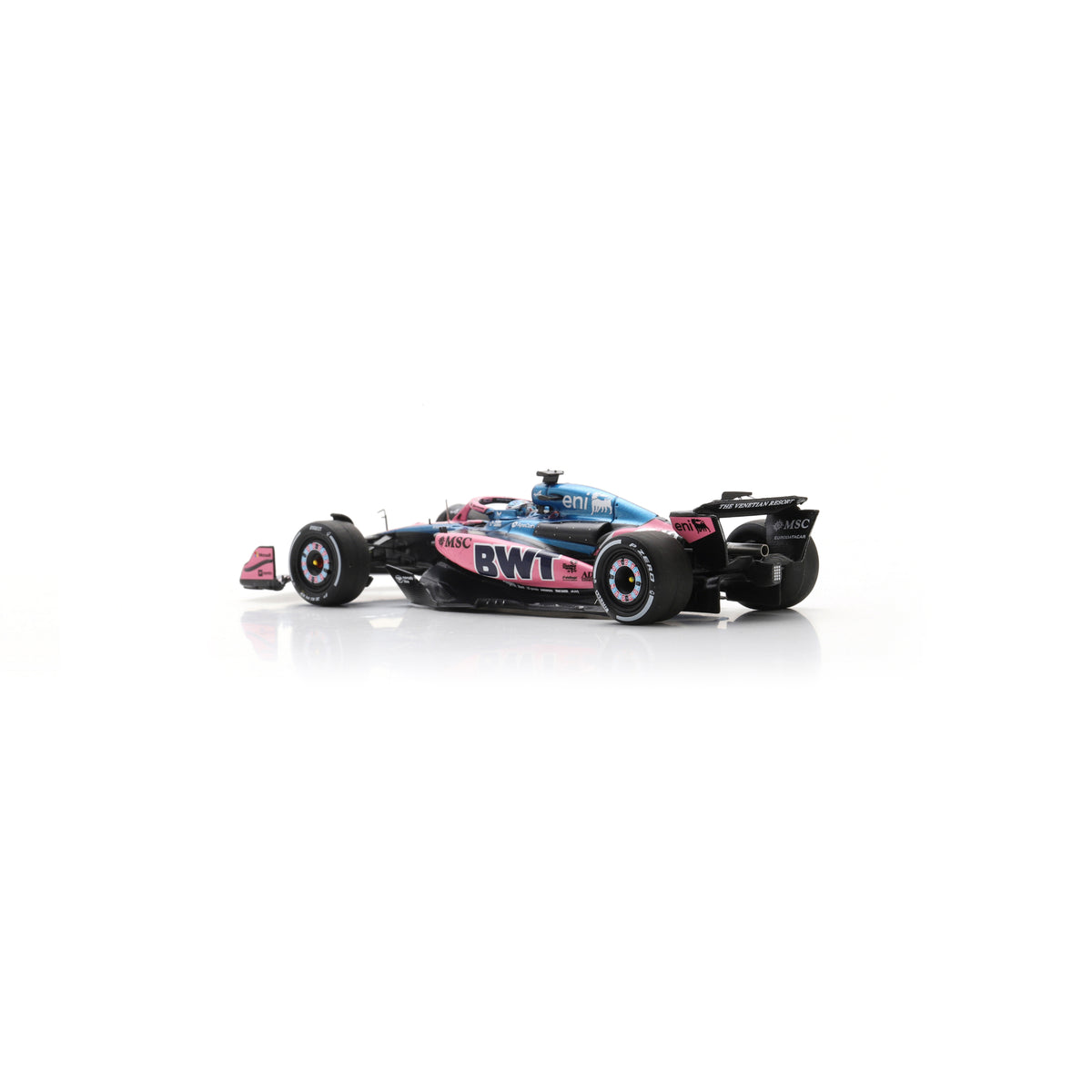 Spark S9673 1:43 - ALPINE A525 N°10 BWT Alpine Formula One Team Las Vegas GP 2025 Pierre Gasly