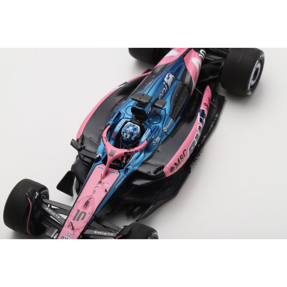 Spark S9673 1:43 - ALPINE A525 N°10 BWT Alpine Formula One Team Las Vegas GP 2025 Pierre Gasly