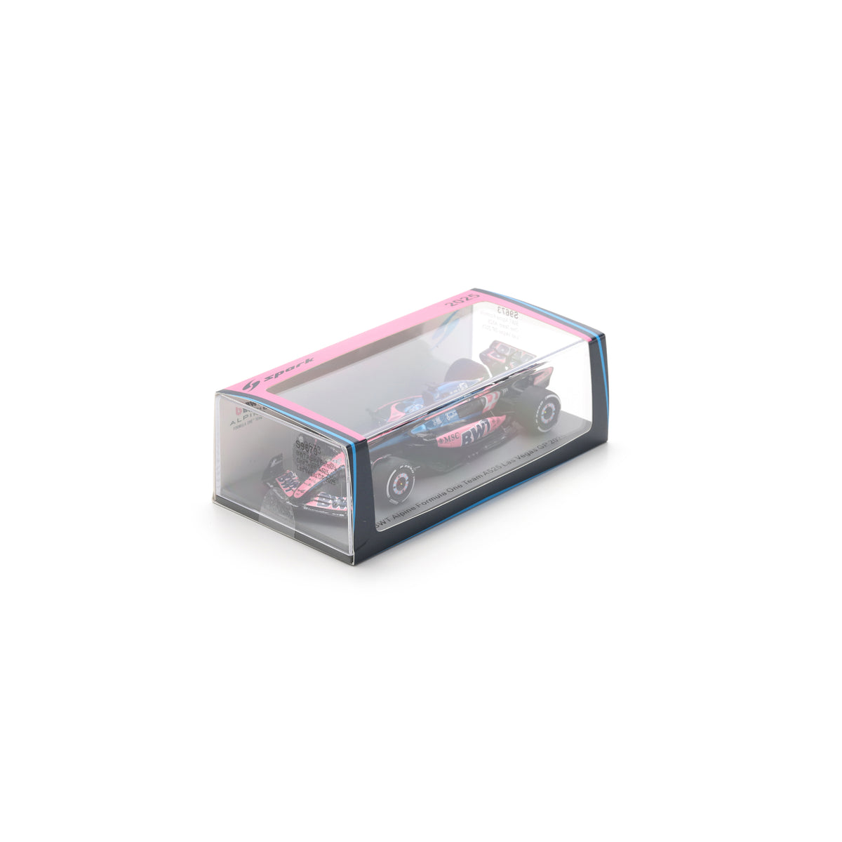 Spark S9673 1:43 - ALPINE A525 N°10 BWT Alpine Formula One Team Las Vegas GP 2025 Pierre Gasly