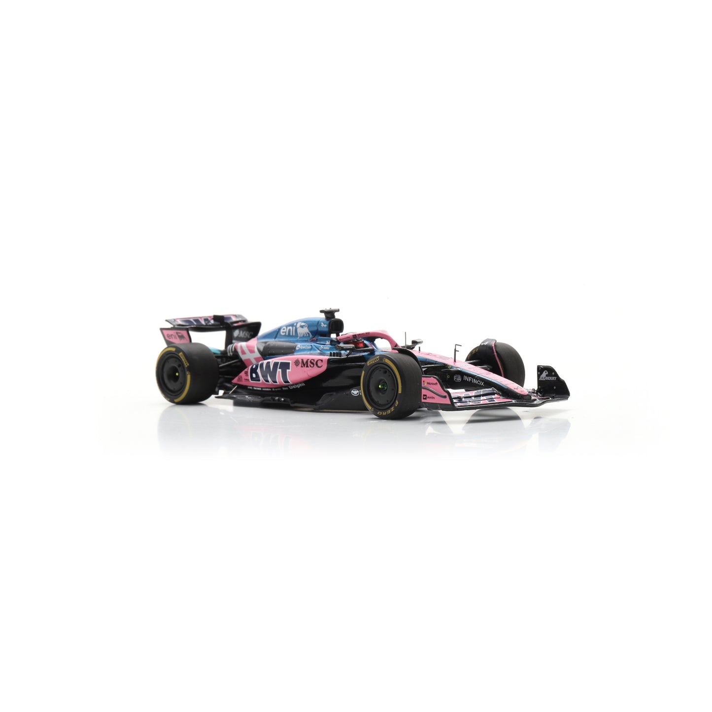 Spark S9682 1:43 - Alpine A525 No.10 BWT Alpine Formula One Team Abu Dhabi GP 2025 Pierre Gasly