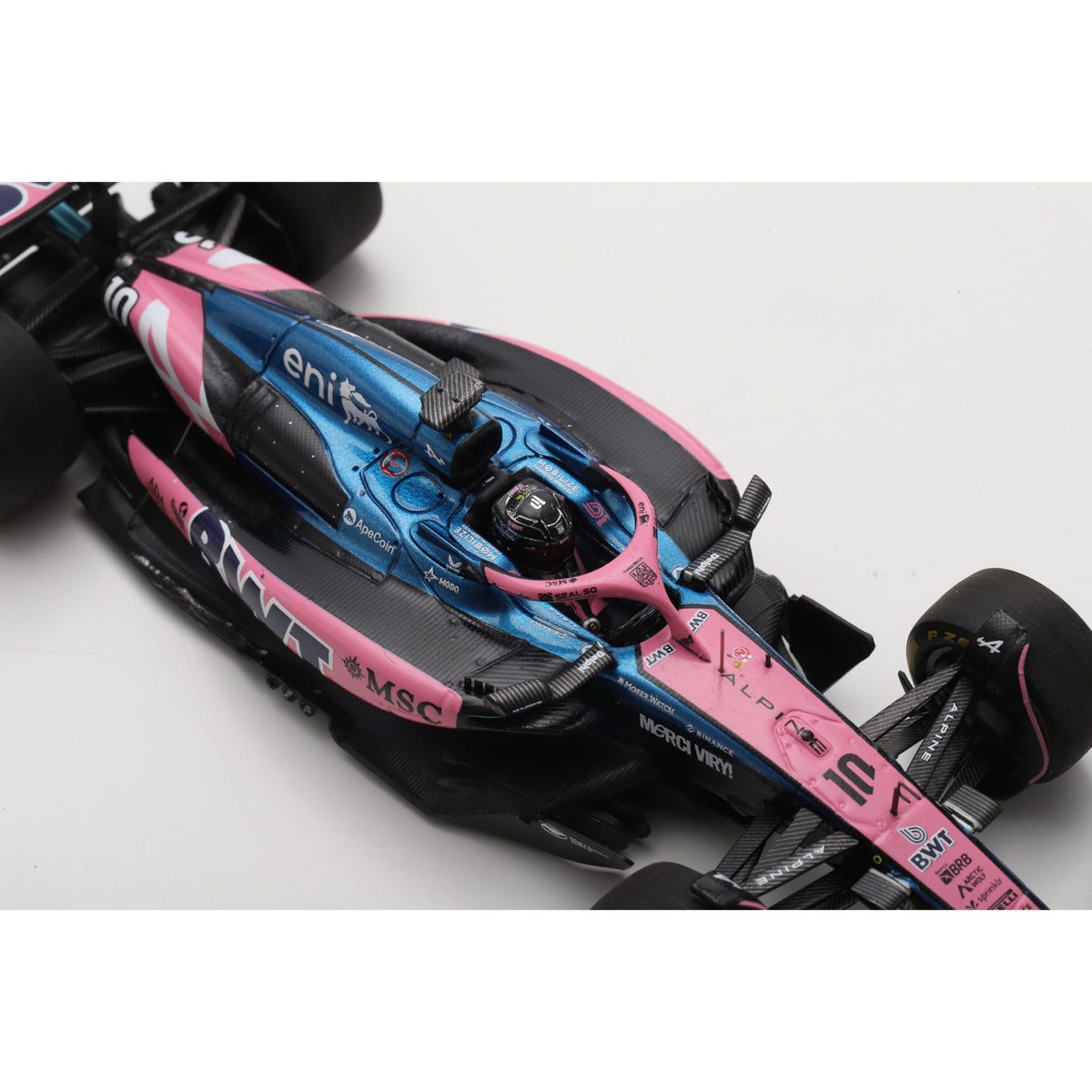 Spark S9682 1:43 - Alpine A525 No.10 BWT Alpine Formula One Team Abu Dhabi GP 2025 Pierre Gasly