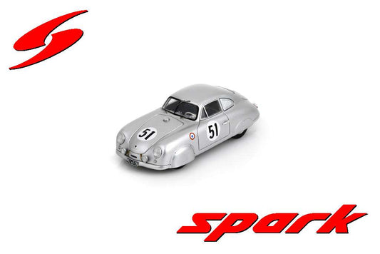 PRE-ORDER - Spark S9703 1:43 - Porsche 356 No.51 24H Le Mans 1952 F. Huschke o Hanstein - P. Mueller 
