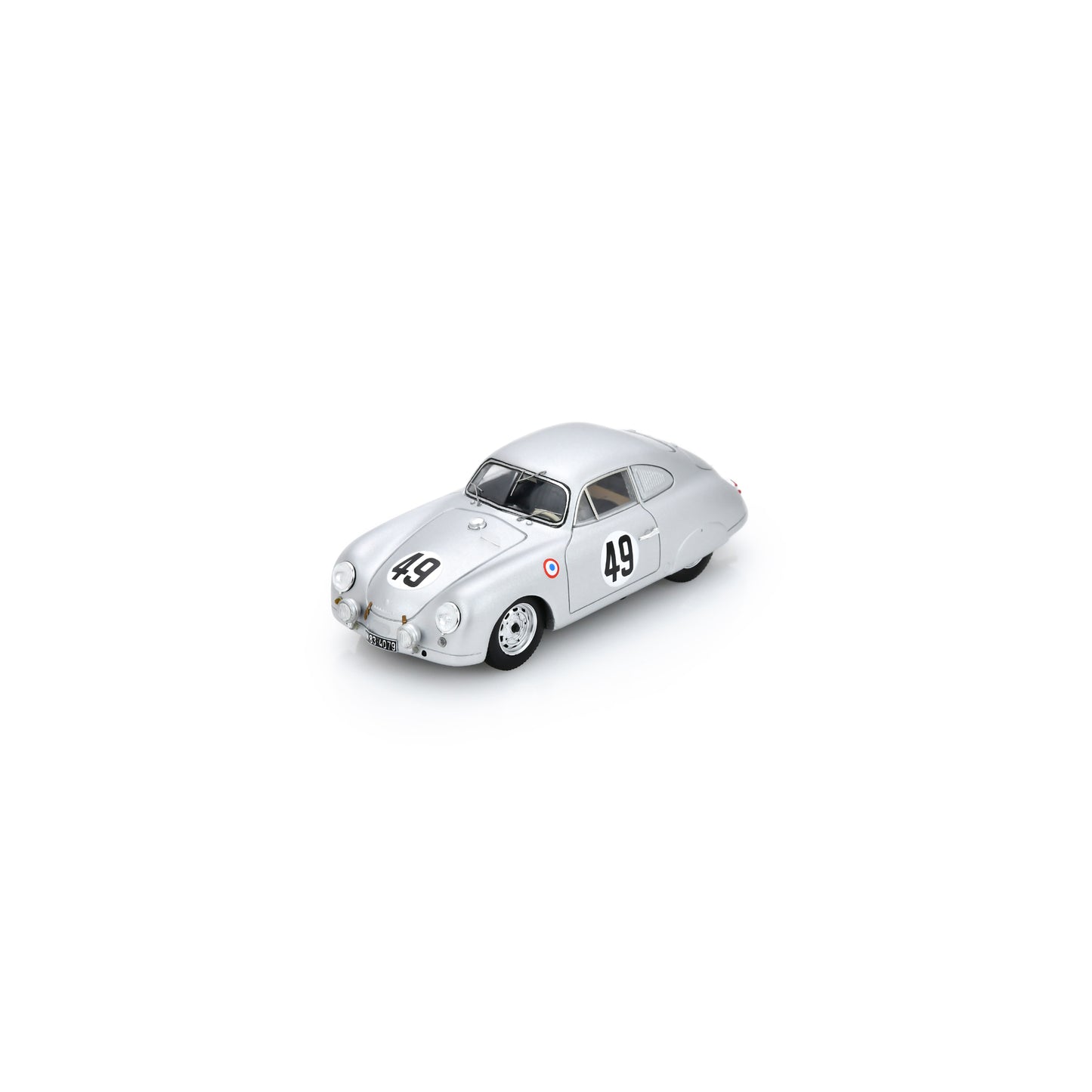 Spark S9704 1:43 - PORSCHE 356 N°49 Le Mans 24H 1953 A. Veuillet - PM. Müller