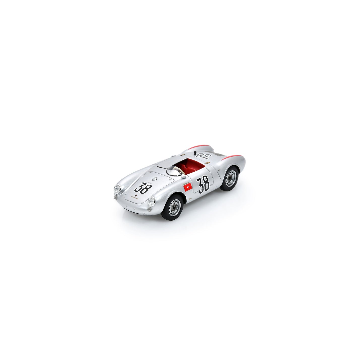 Spark S9715 1:43 - PORSCHE 550 N°38 Le Mans 24H 1955 W. Ringgenberg - H. Gilomen