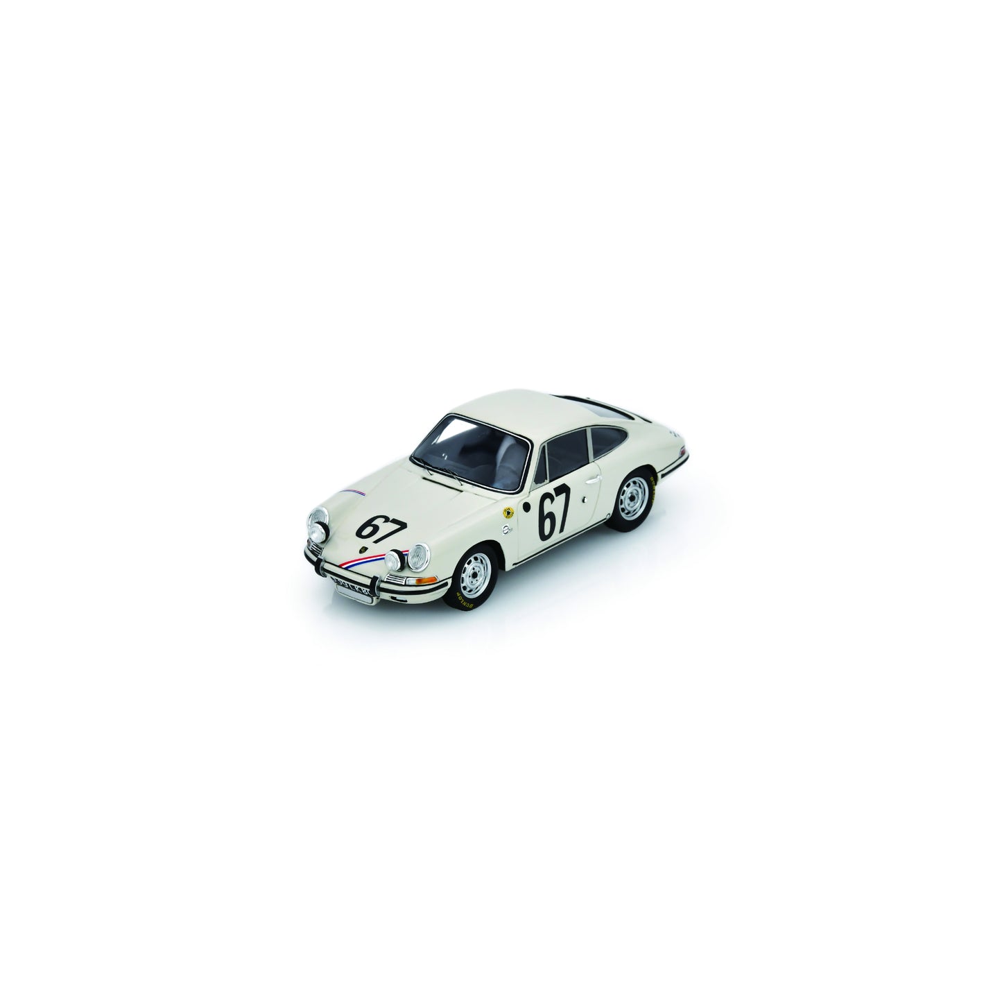 Spark S9757 1:43 - Porsche 911S No.67 Le Mans 24H 1967 P. Boutin - P. Sanson