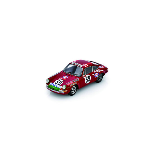 Spark S9765 1:43 - Porsche 911S N39 11th Le Mans 24H 1971 G. Verrier - G. Foucault