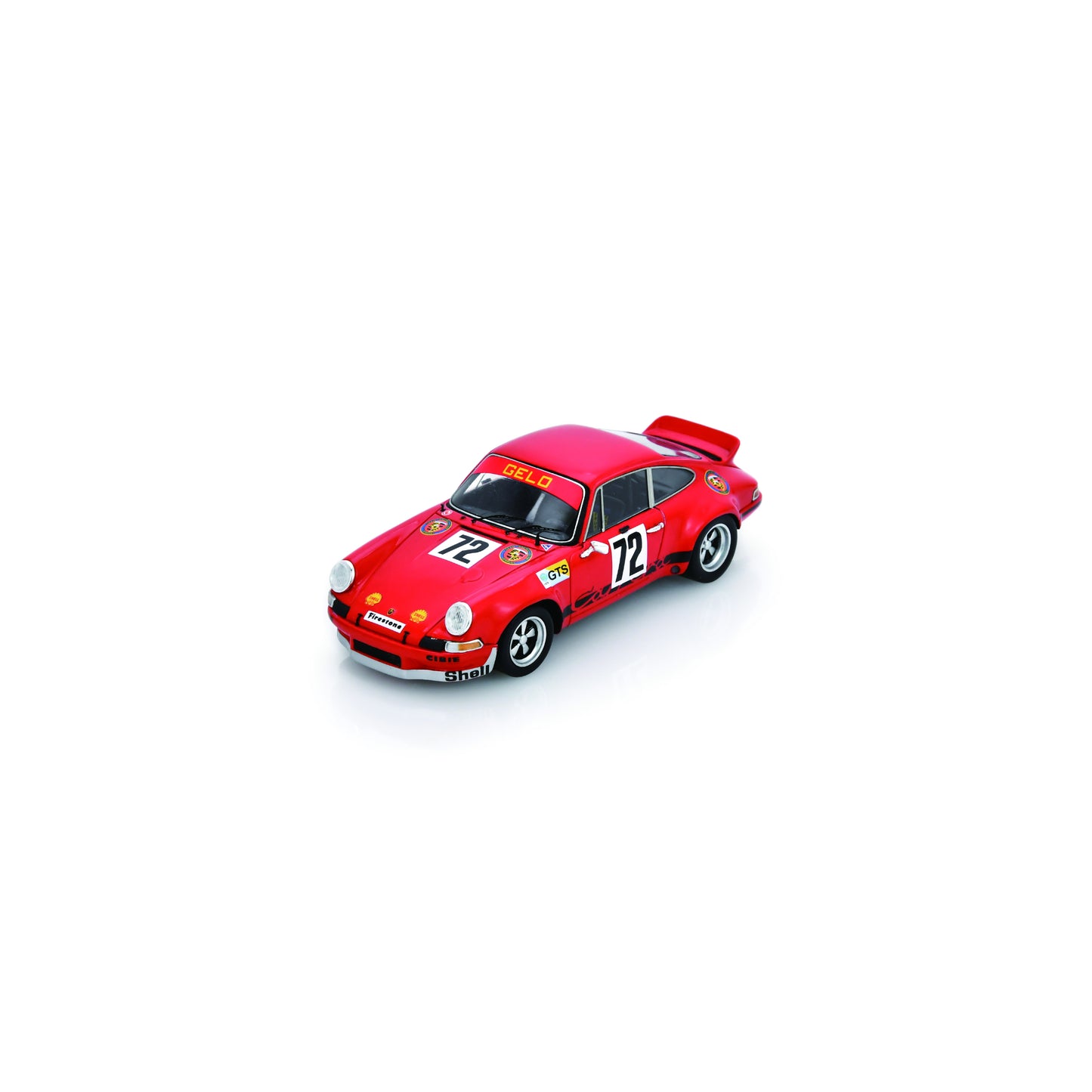 Spark S9796 1:43 - Porsche Carrera RSR No.72 Le Mans 24H 1974 G. Loos - J. Barth - F. Pesch