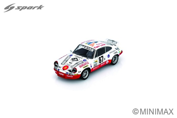 PRECOMMANDE - Spark S9797 1:43 - Porsche Carrera RSR No.67 Le Mans 24H 1974 W. Vollery - E. Chapuis - R. Dorchy