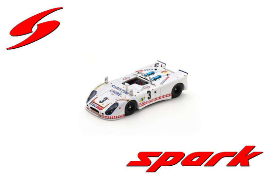 PRE-ORDER - Spark S9799 1:43 - Porsche 908/2 No.3 24H Le Mans 1975 C. Poirot - G.Ortega - G. Cuinet 